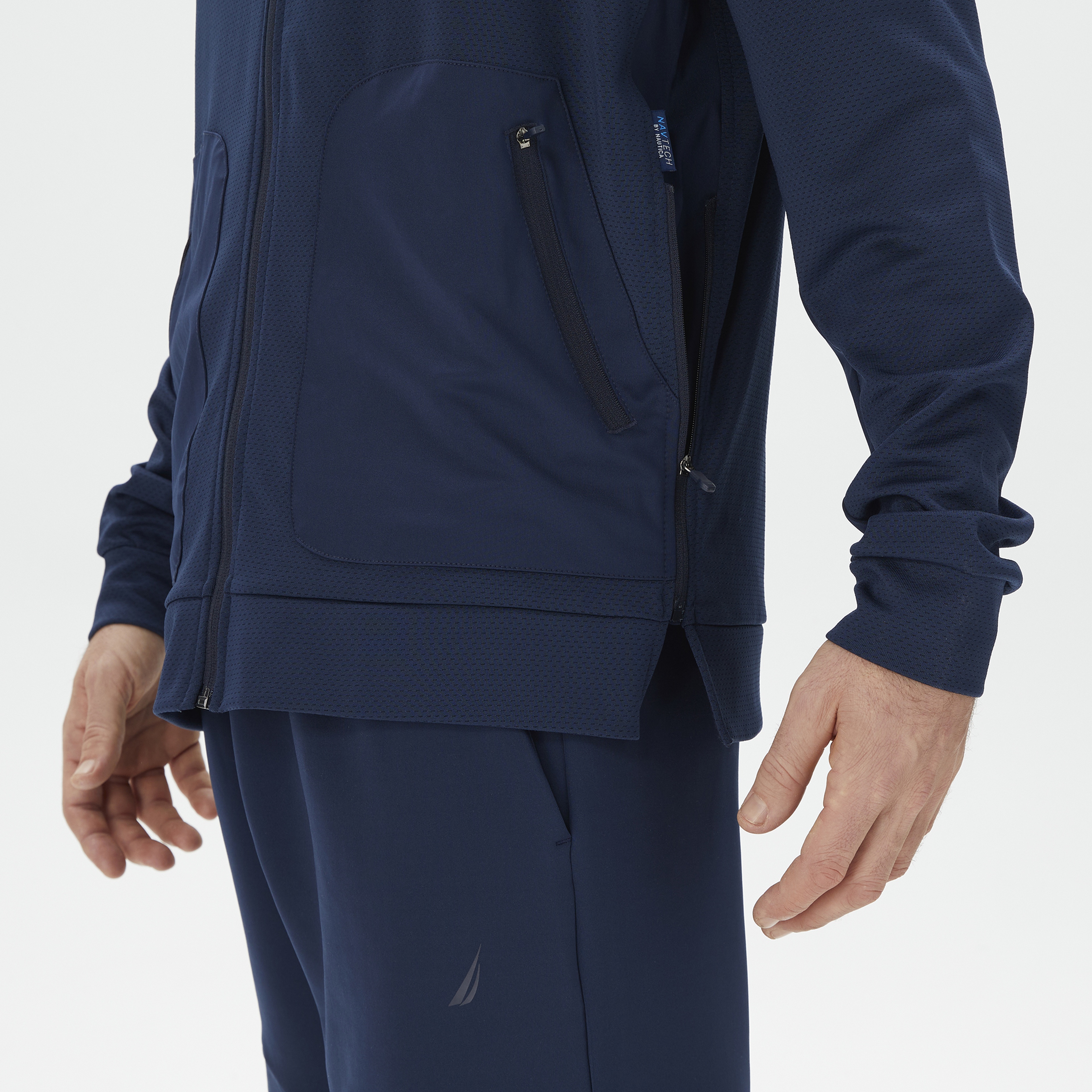 Nautica Erkek Lacivert Standart Fit Kapüşonlu Sweatshirt