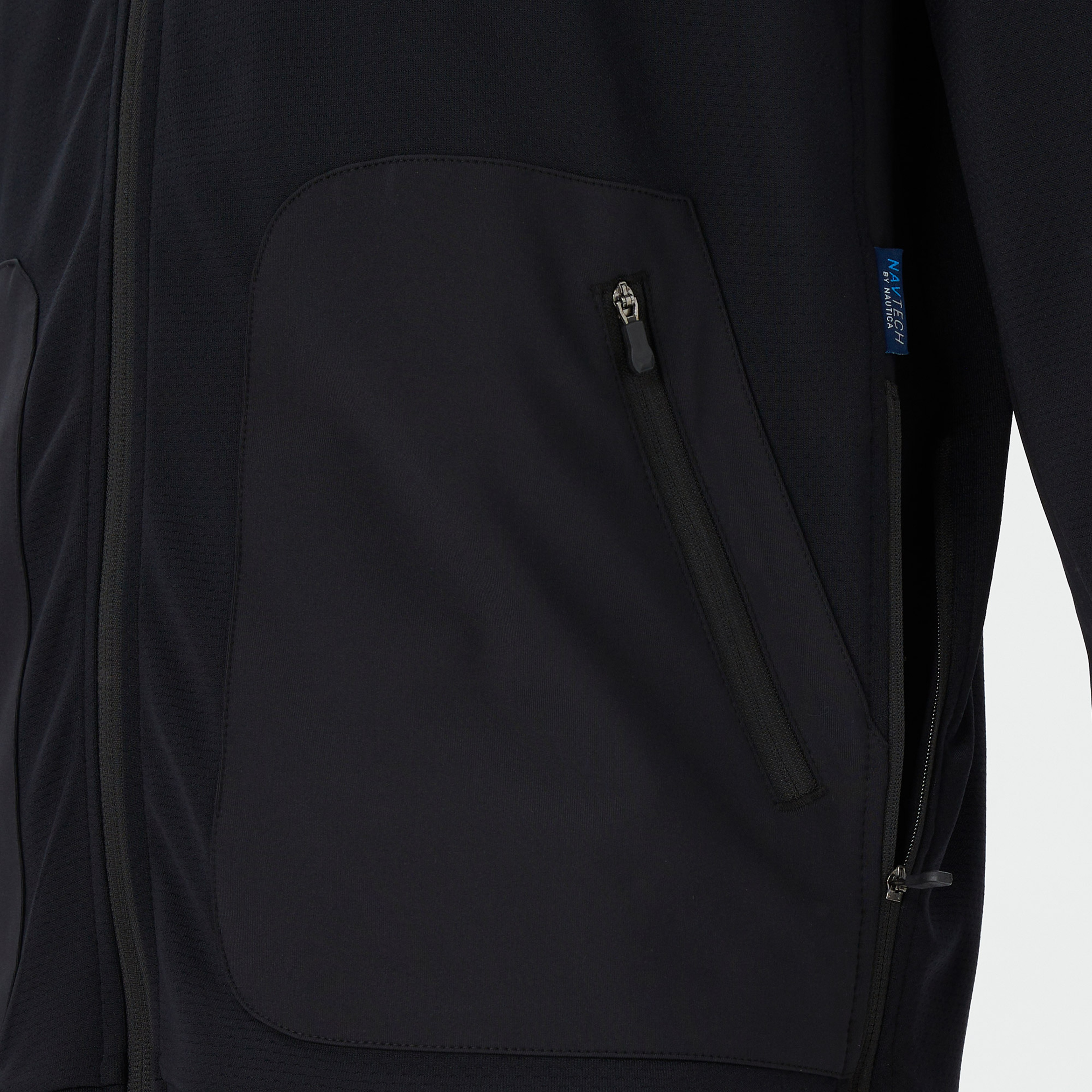 Nautica Erkek Siyah Standart Fit Kapüşonlu Sweatshirt