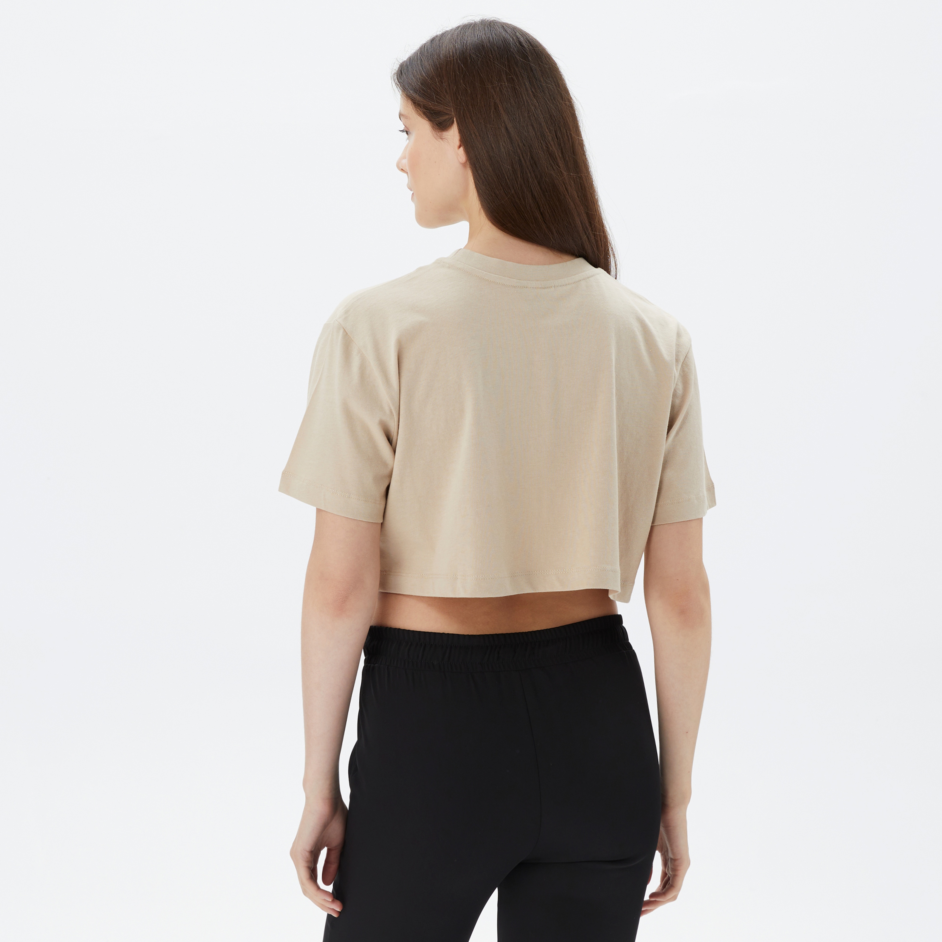 Nautica Kadın Krem T-Shirt