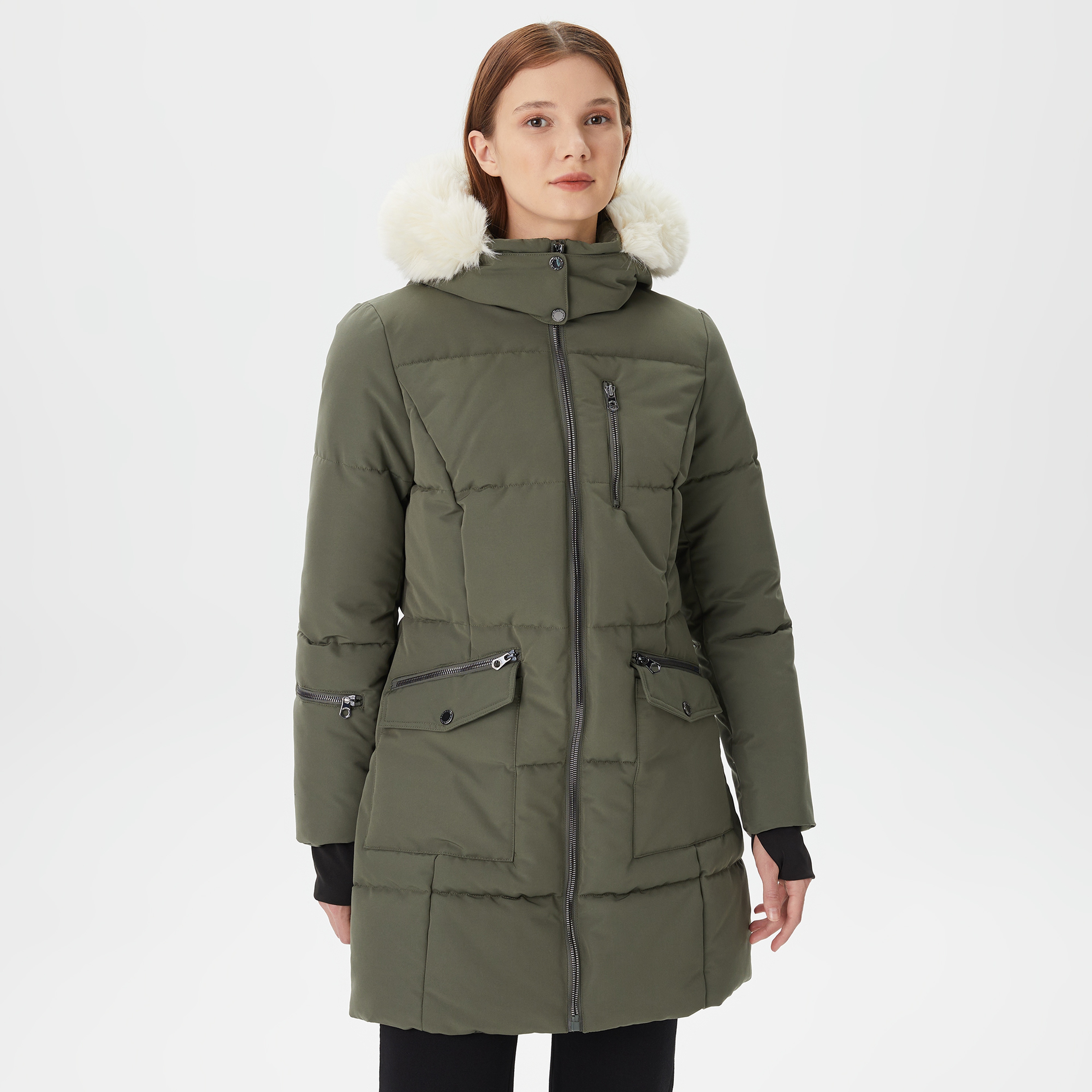 Nautica Kadın Yeşil Mont