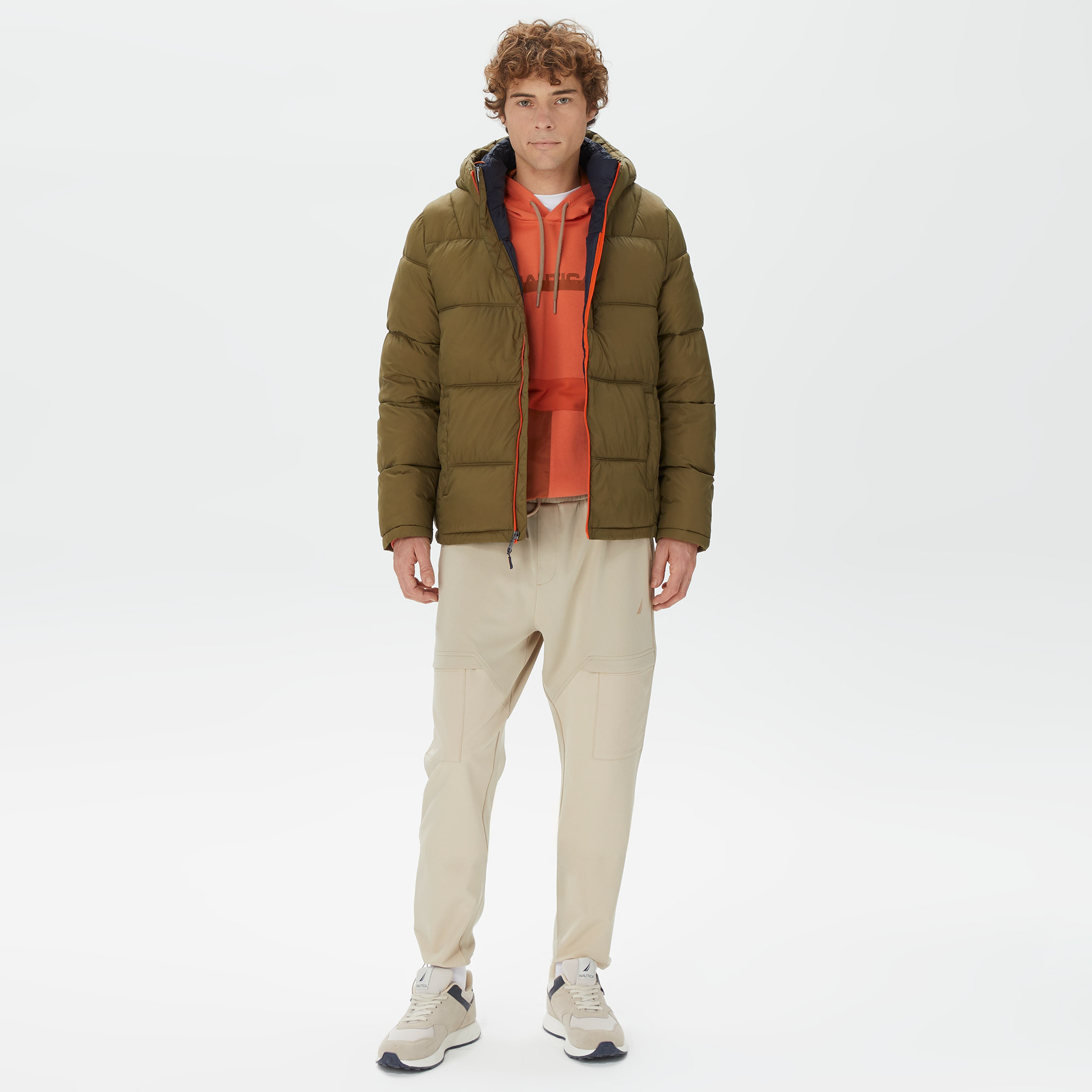 Nautica Erkek Yeşil Mont