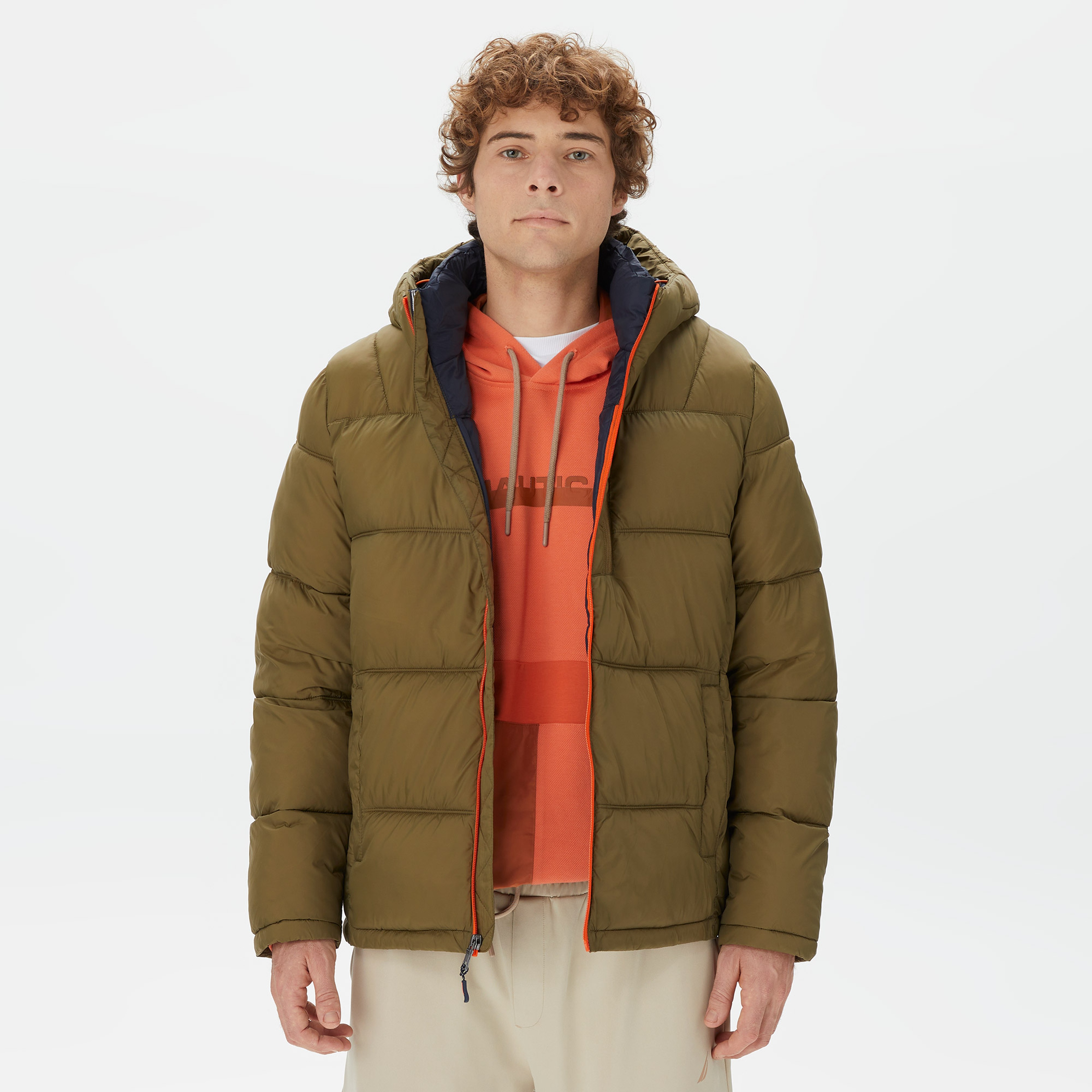 Nautica Erkek Yeşil Mont