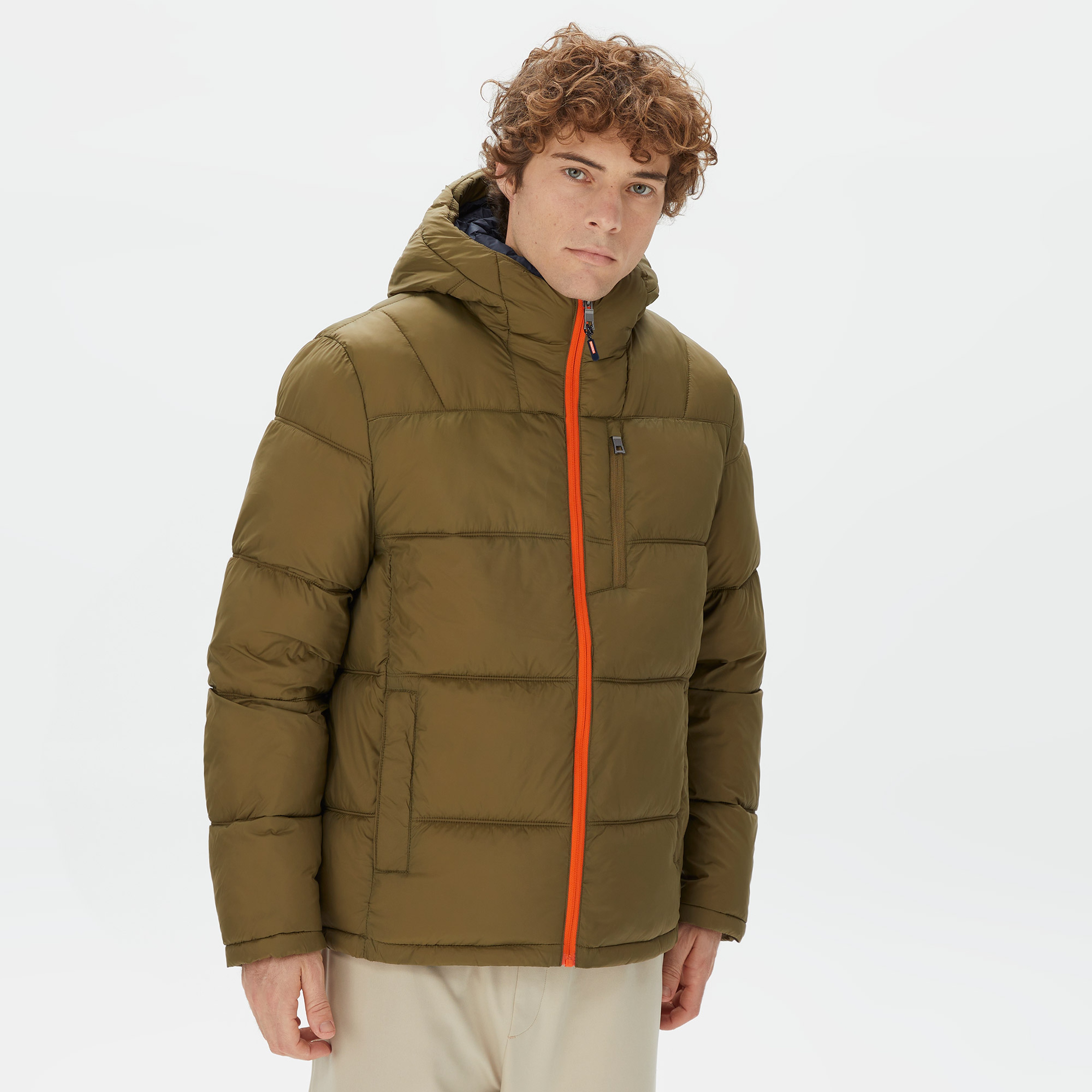 Nautica Erkek Yeşil Mont