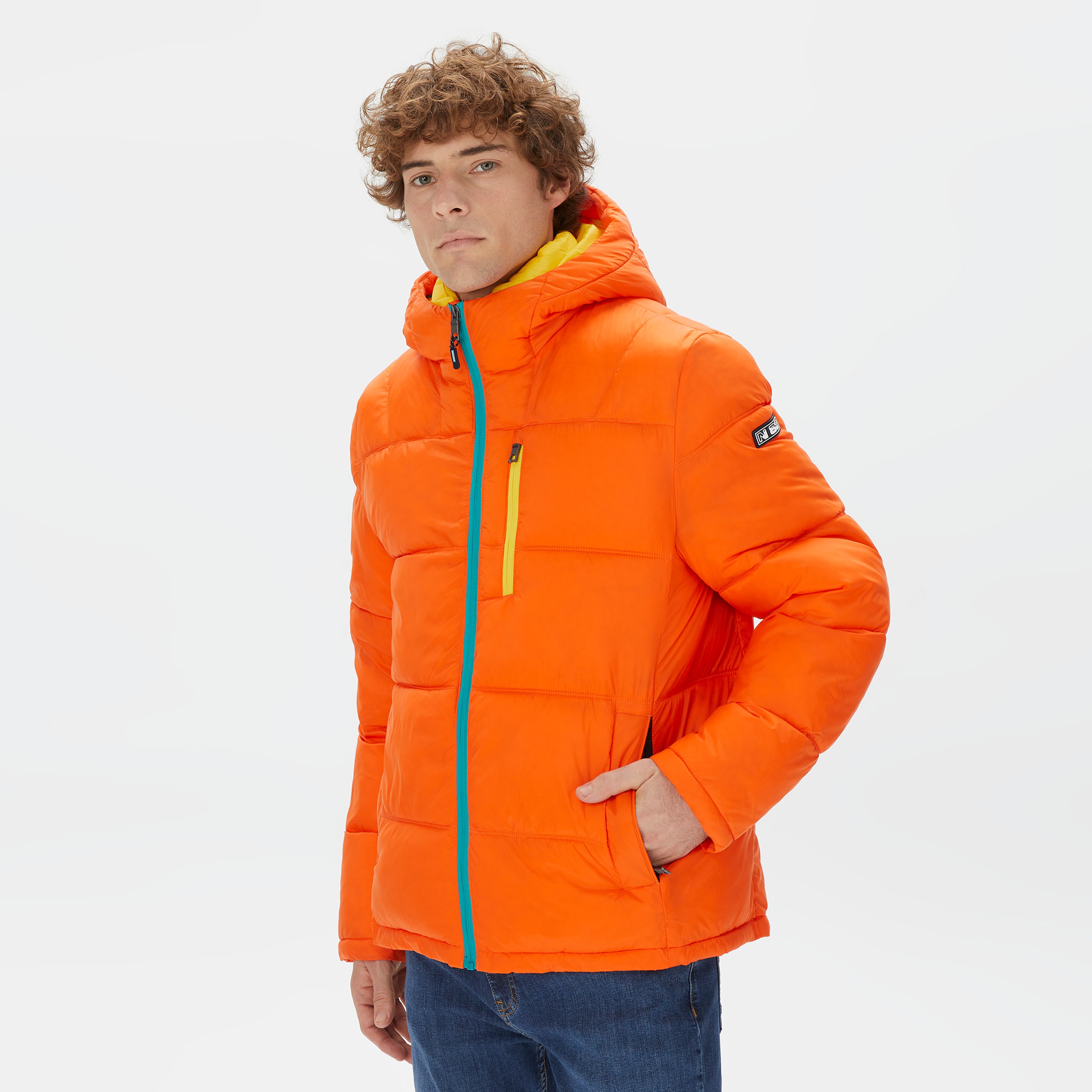 Nautica Erkek Turuncu Mont