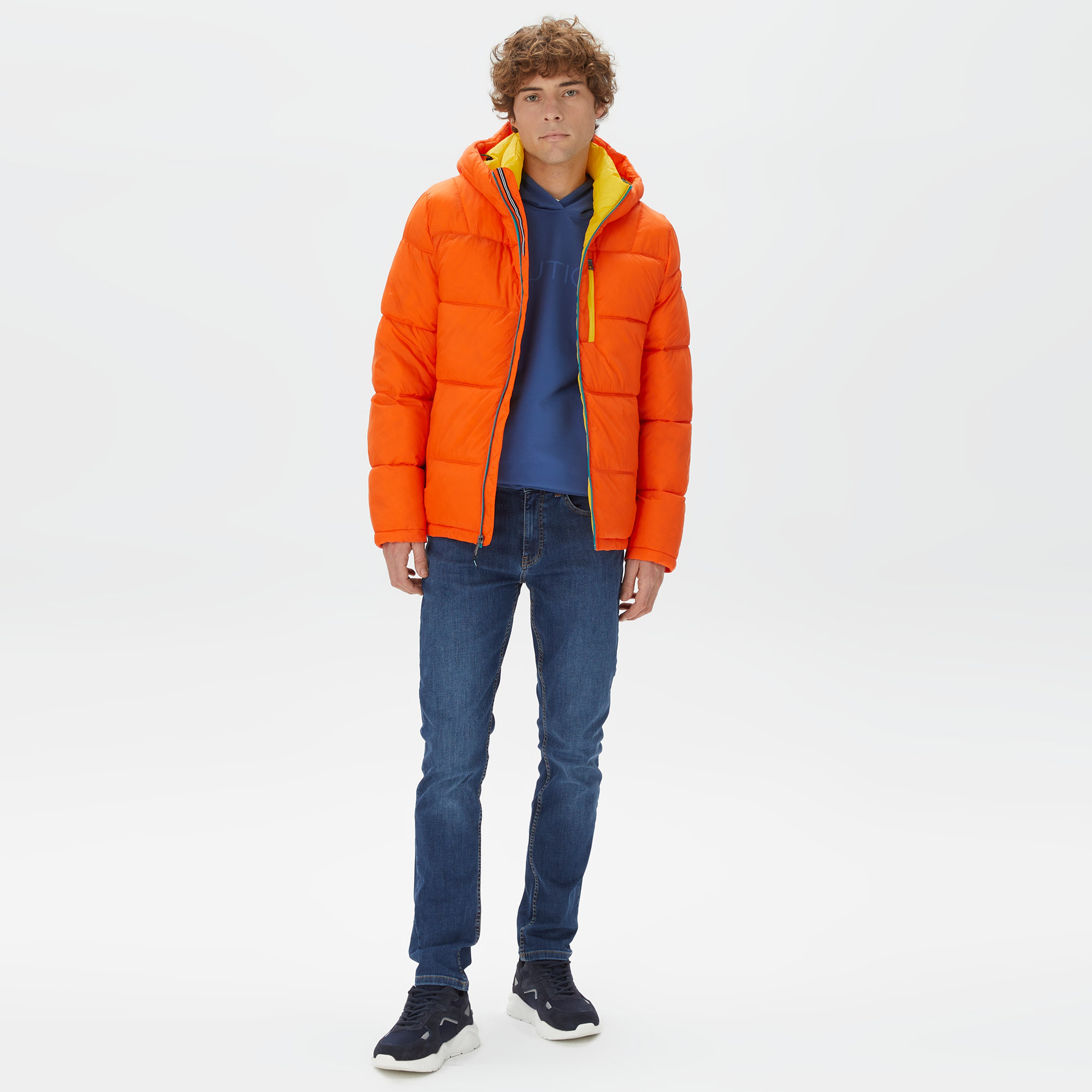 Nautica Erkek Turuncu Mont