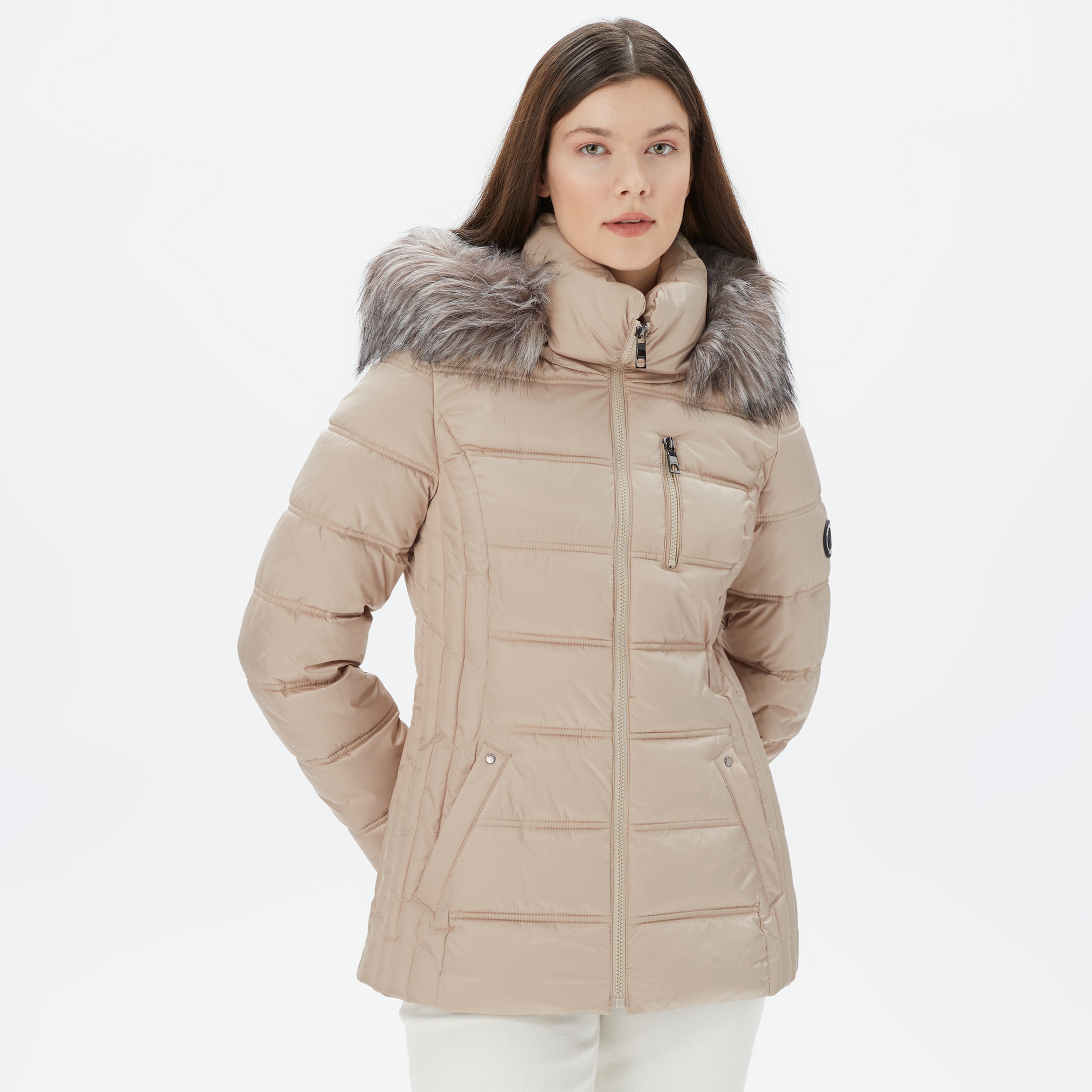 Nautica Kadın Krem Mont