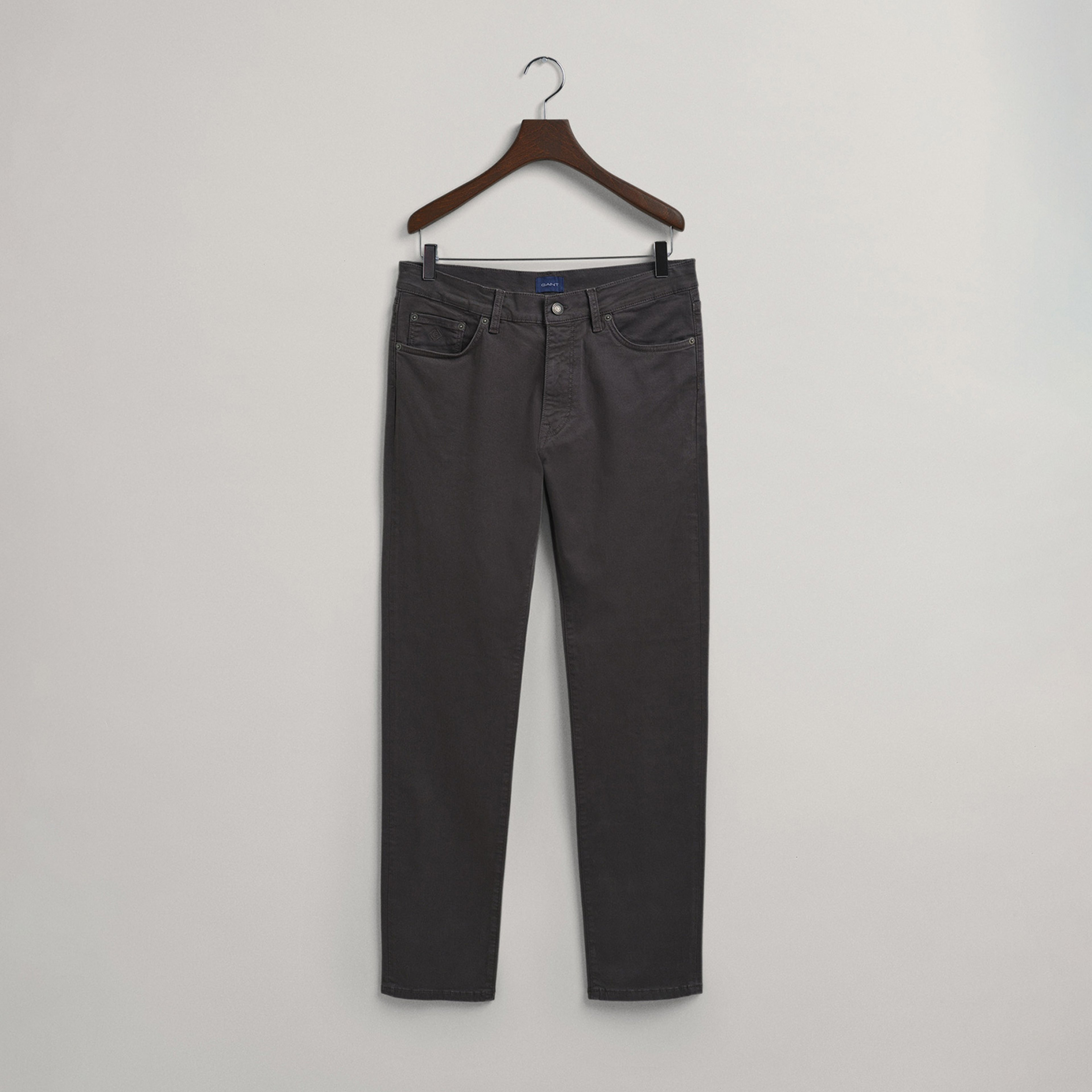 GANT Erkek Gri Slim Fit Hayes Jean Pantolon