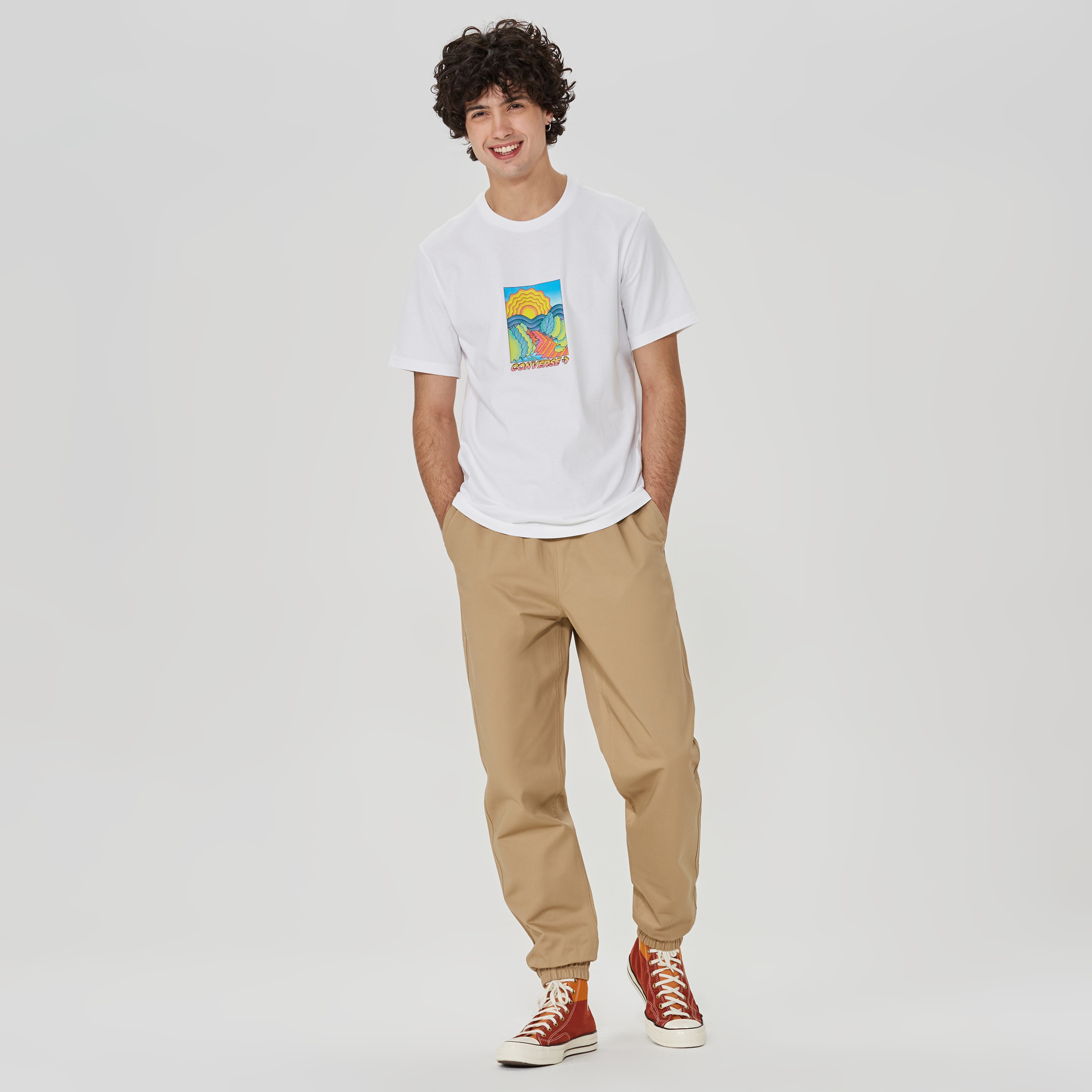 Converse Commercial  Erkek Haki Pantolon