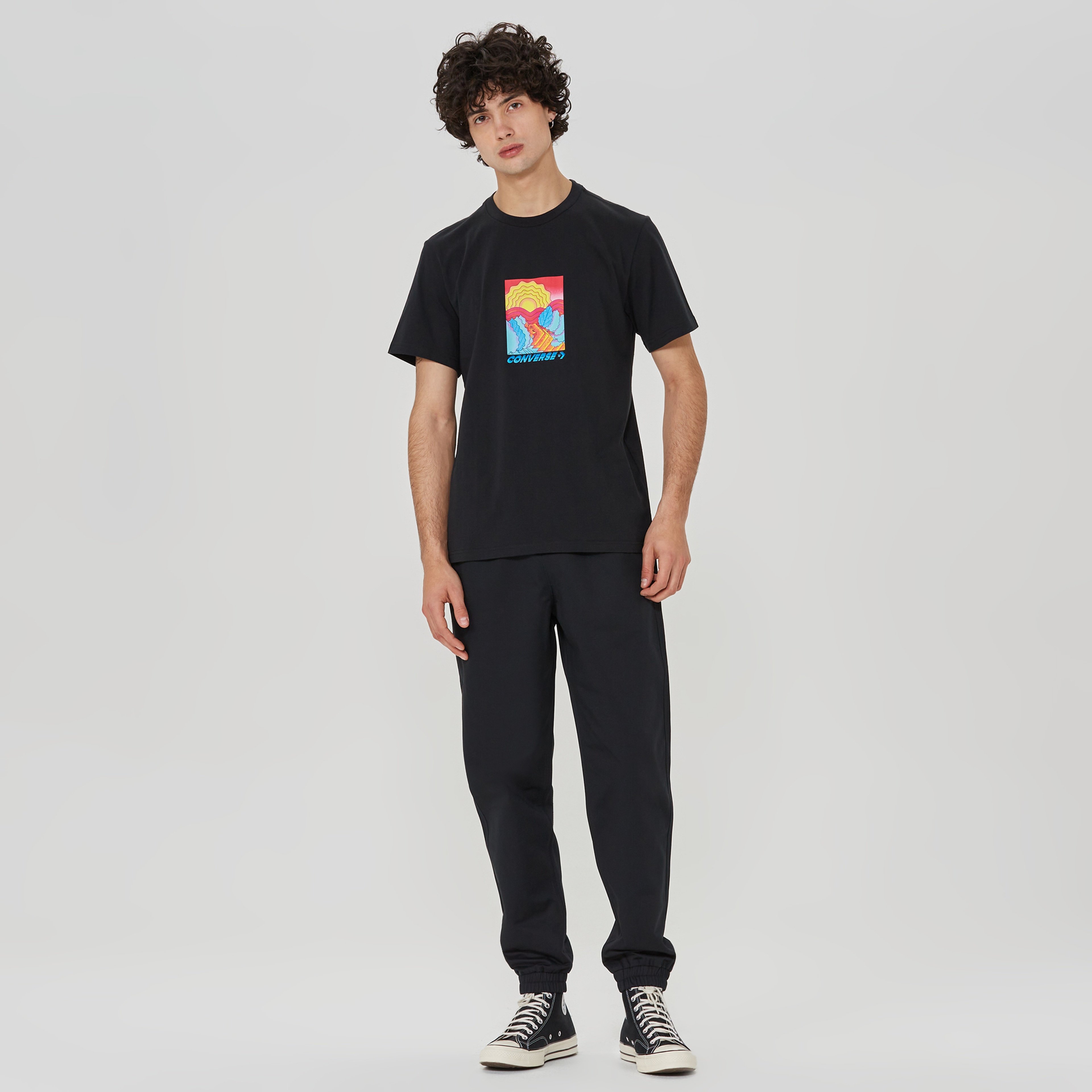 Converse Commercial  Erkek Siyah Pantolon