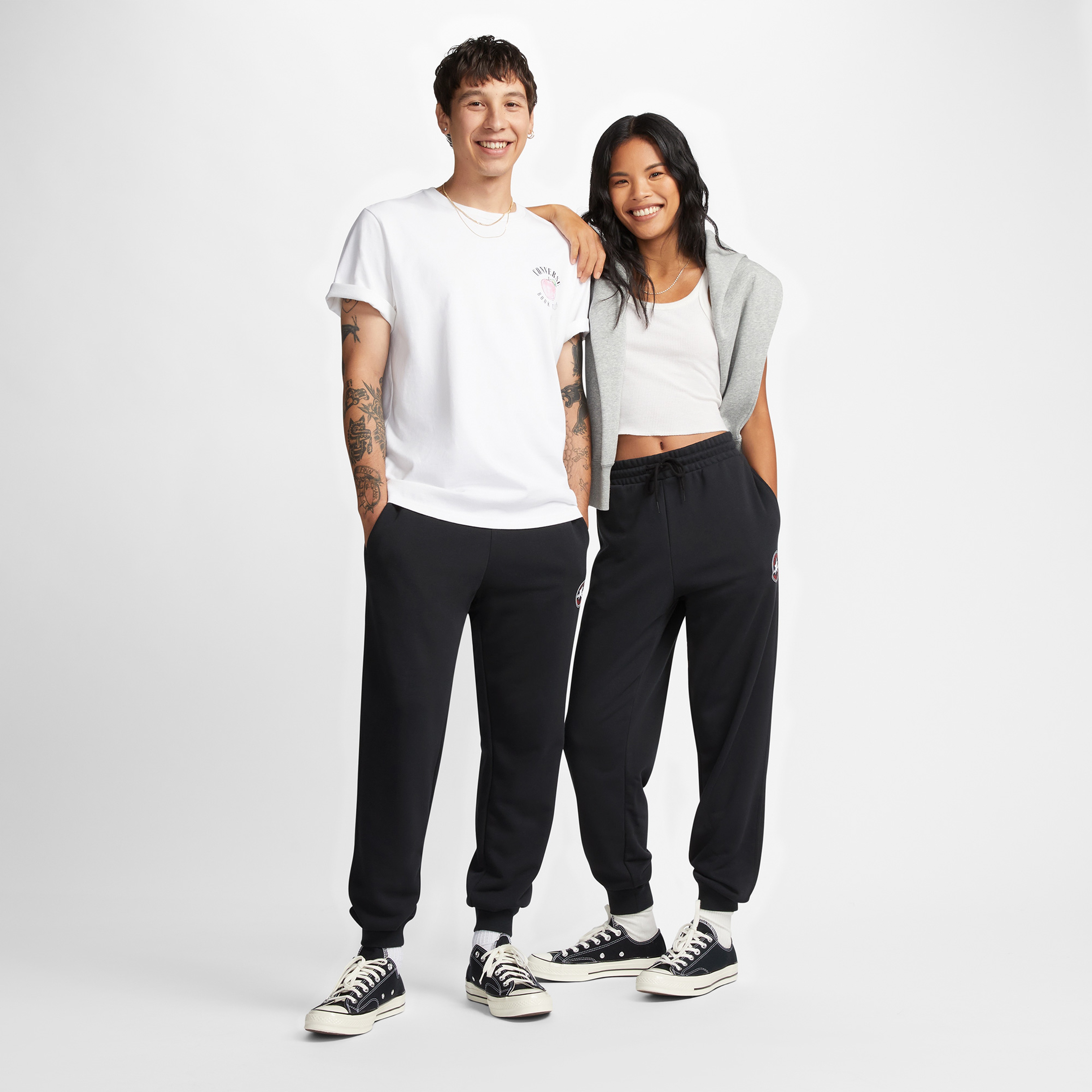 Converse Novelty Chuck Patch Unisex Siyah Pantolon