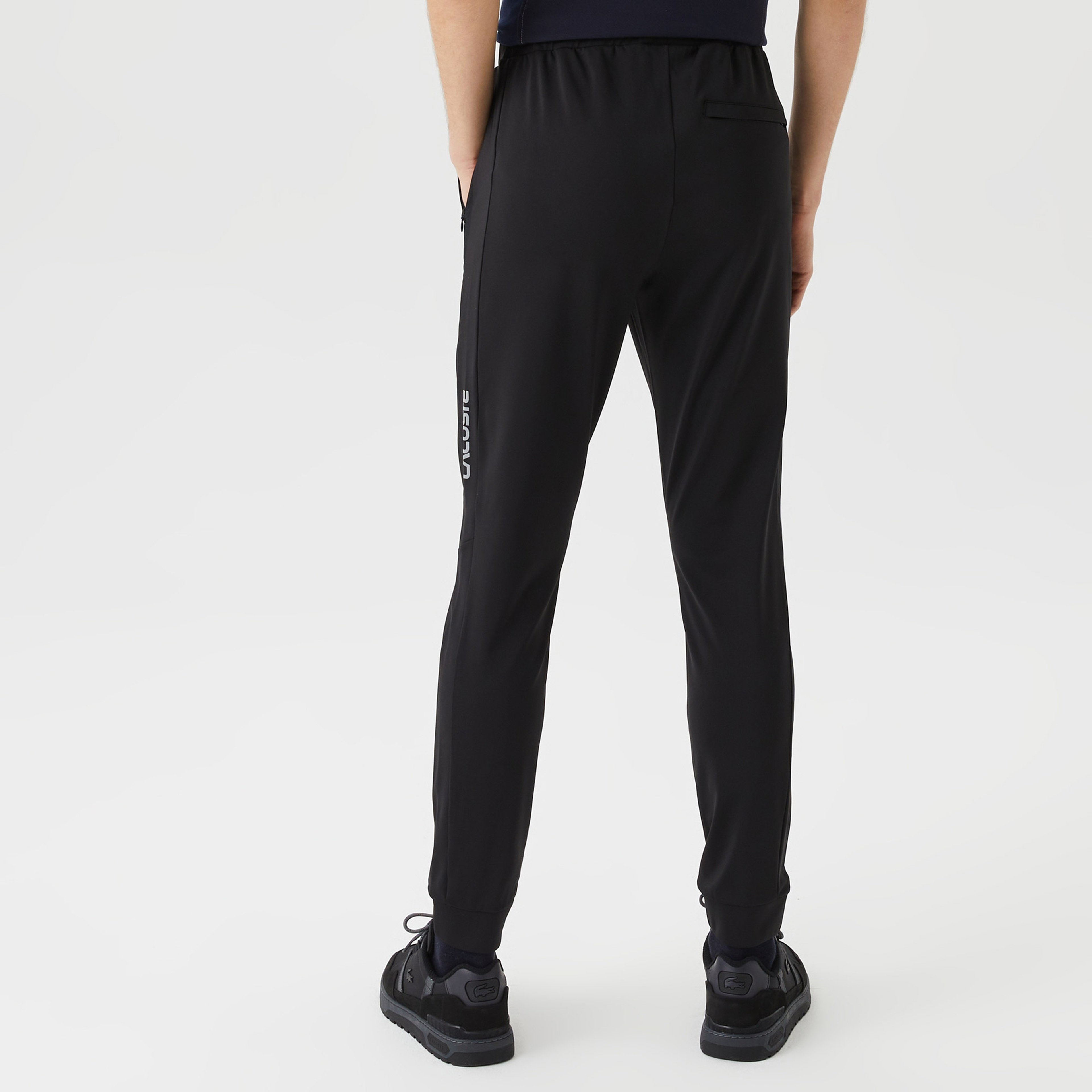 Erkek Slim Fit Siyah Eşofman Altı