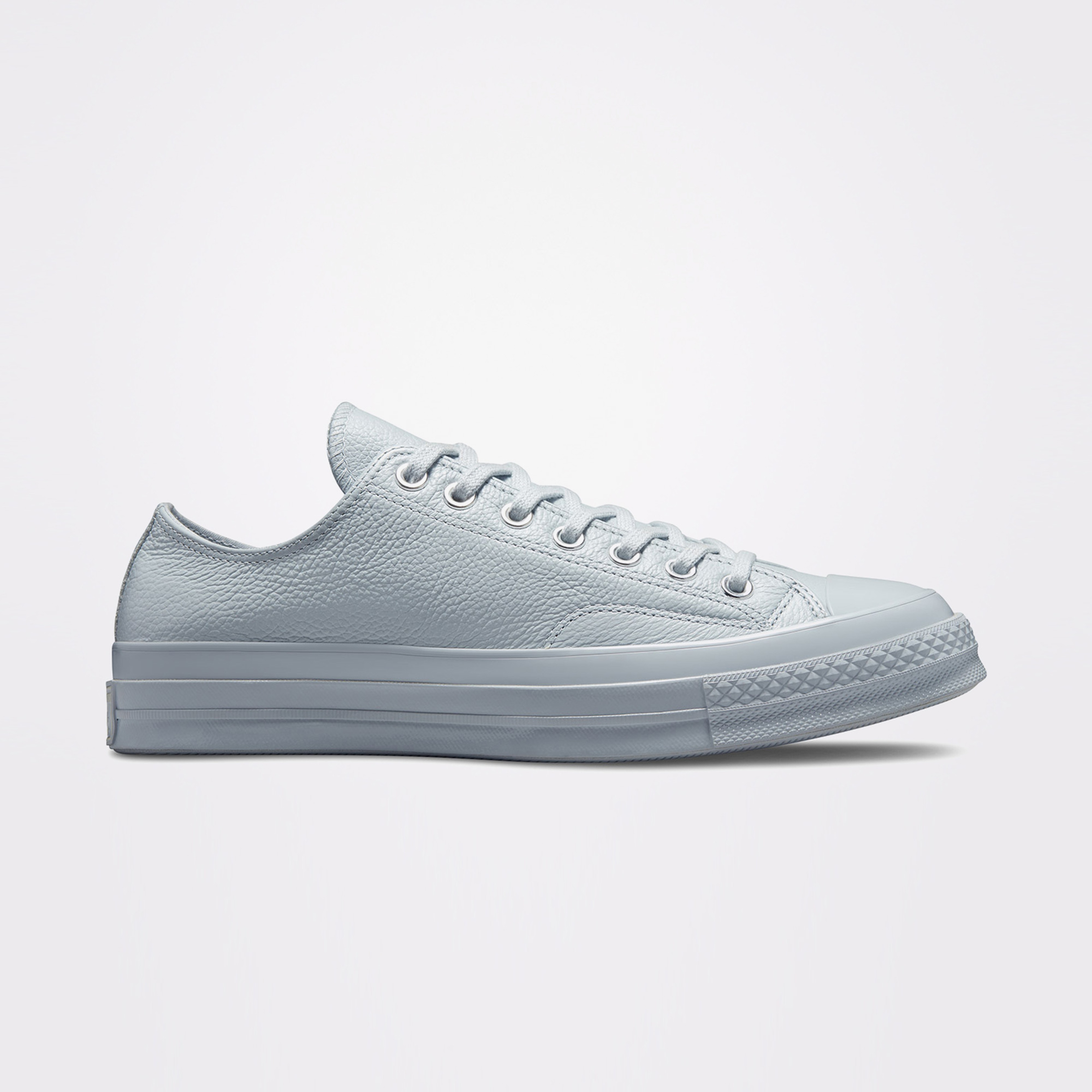 Converse Chuck 70 Mono Leather Summer Unisex Gri Sneaker