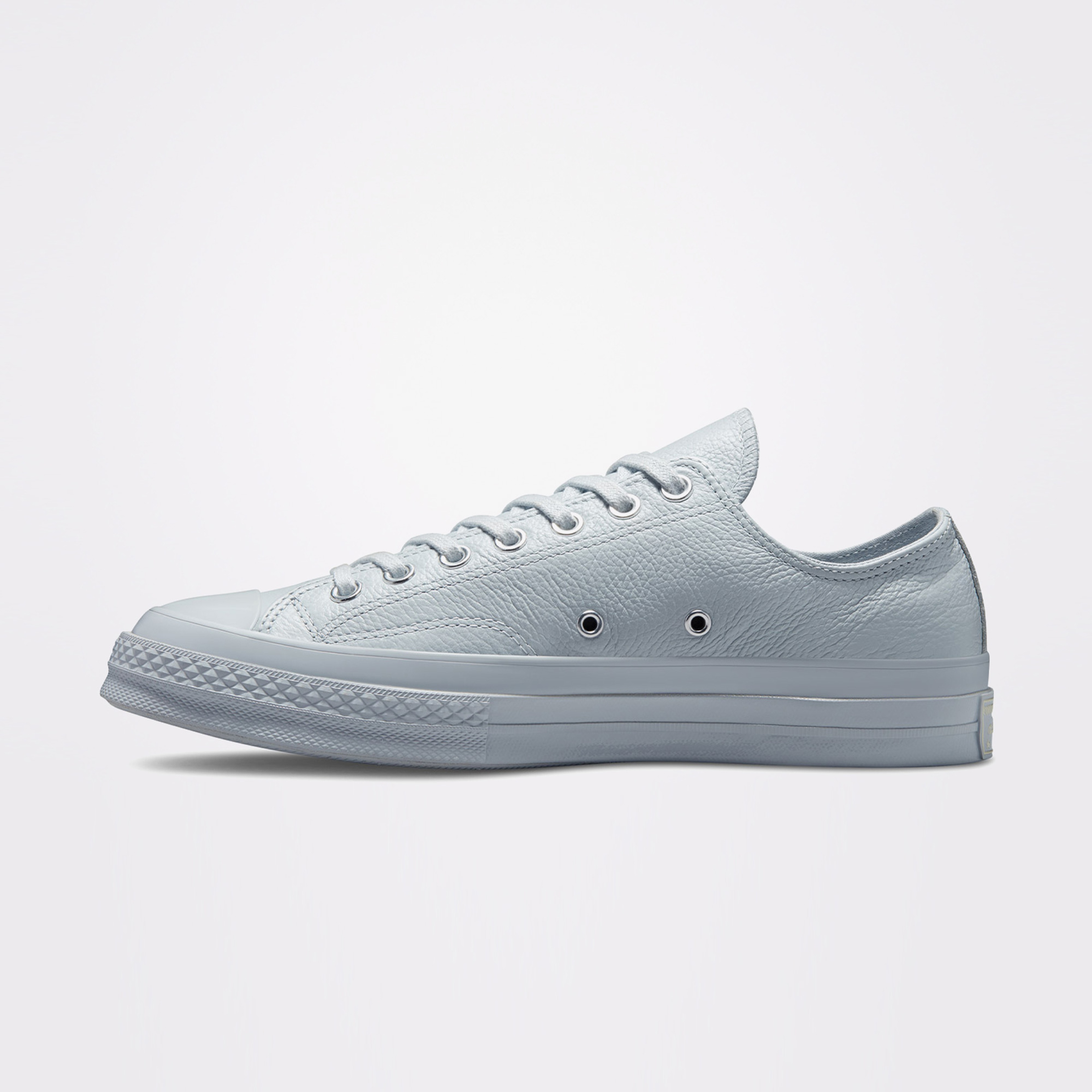 Converse Chuck 70 Mono Leather Summer Unisex Gri Sneaker