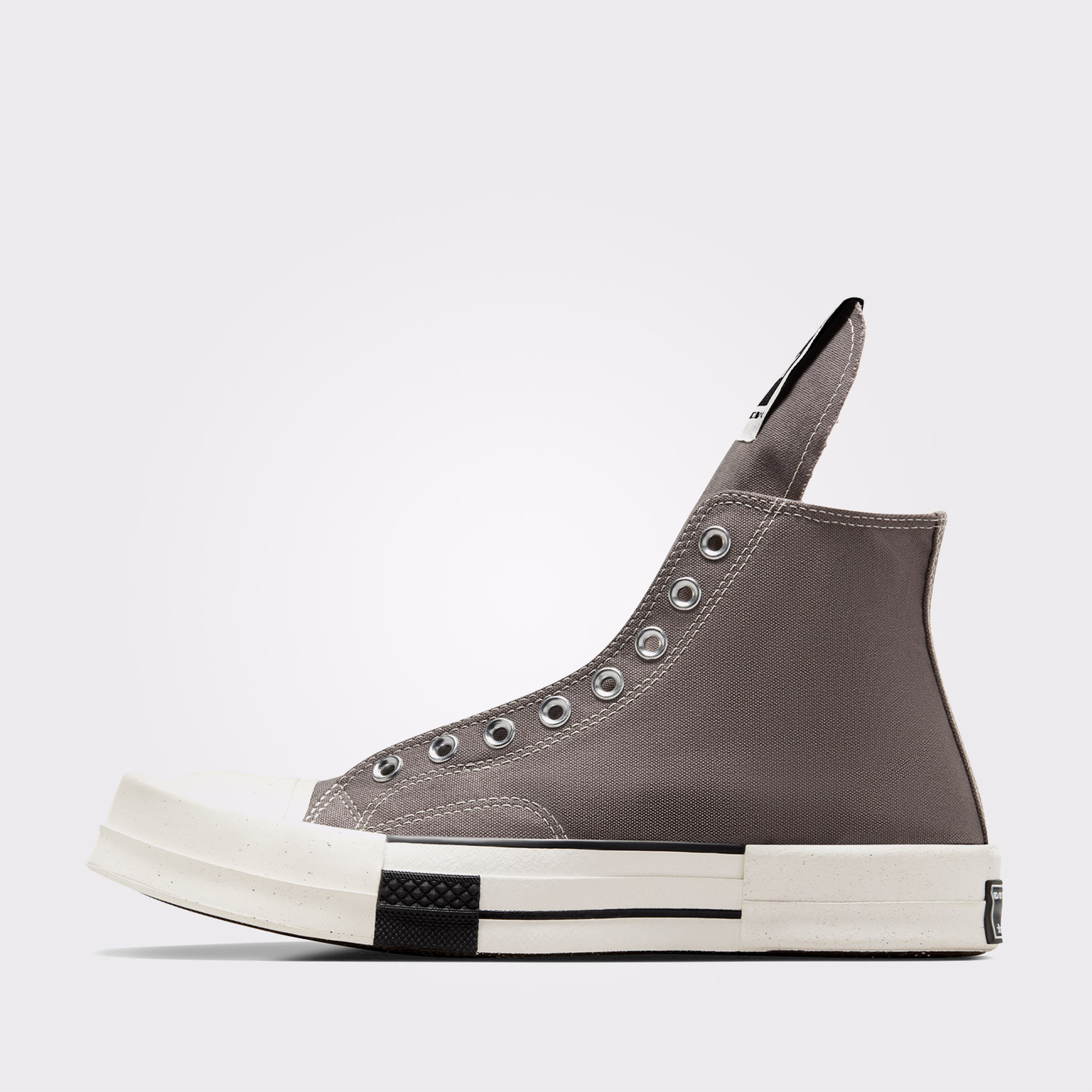 Converse Turbodrk Laceless Erkek Gri/Krem Sneaker