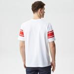 Active Erkek Relaxed Fit Bisiklet Yaka Baskılı Beyaz T-Shirt