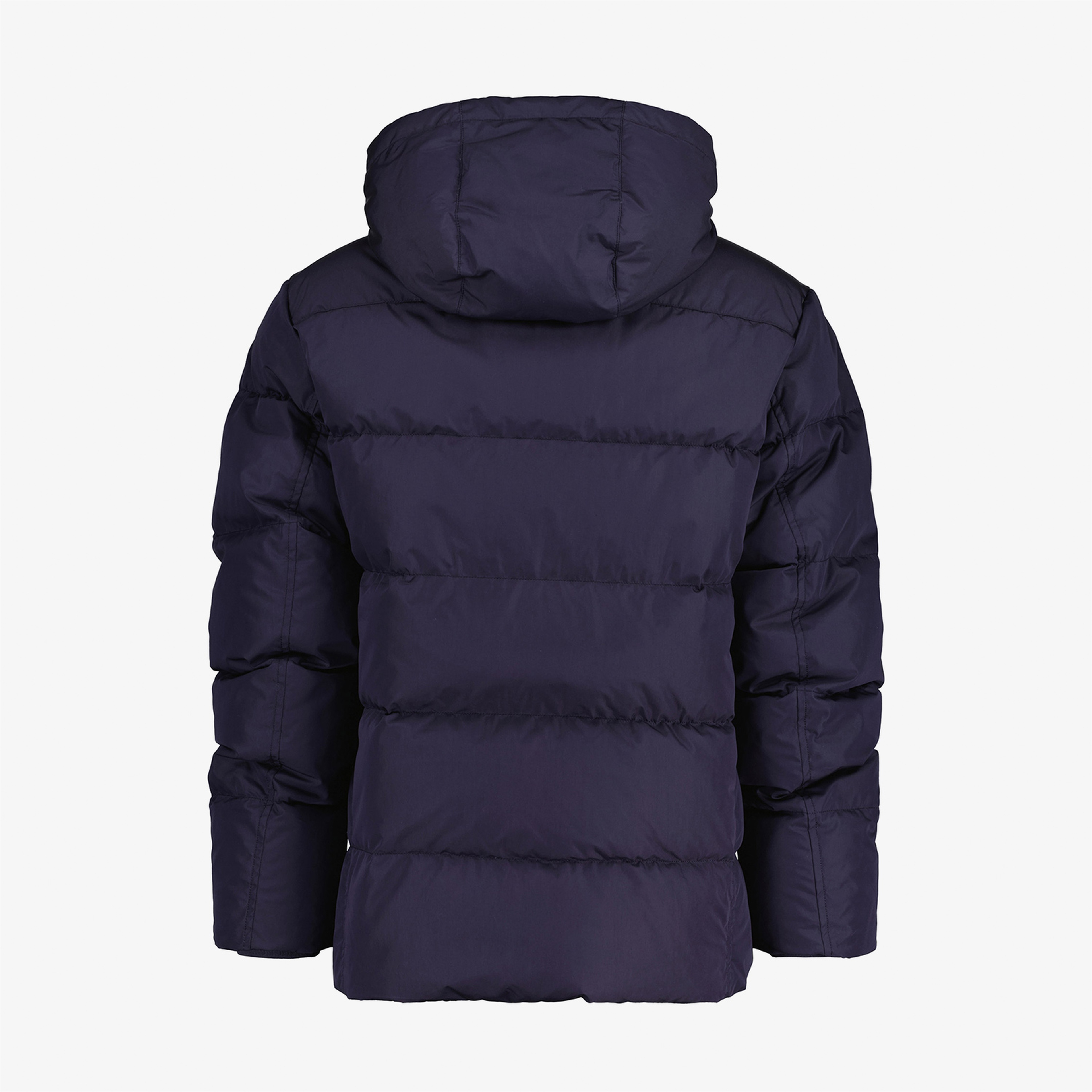 Gant Erkek Lacivert Regular Fit Kapüşonlu Logolu Mont