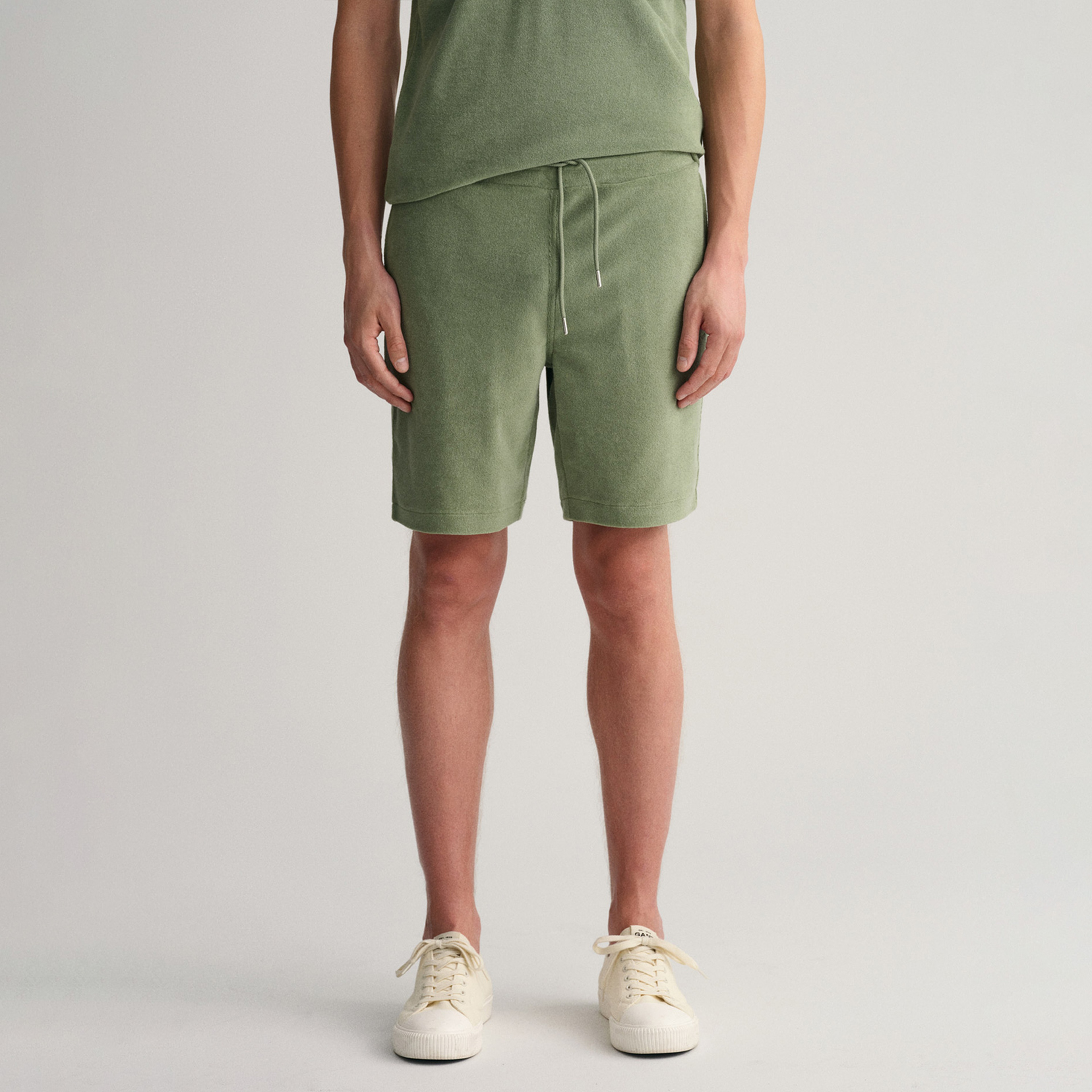 GANT Erkek Yeşil Regular Fit Şort