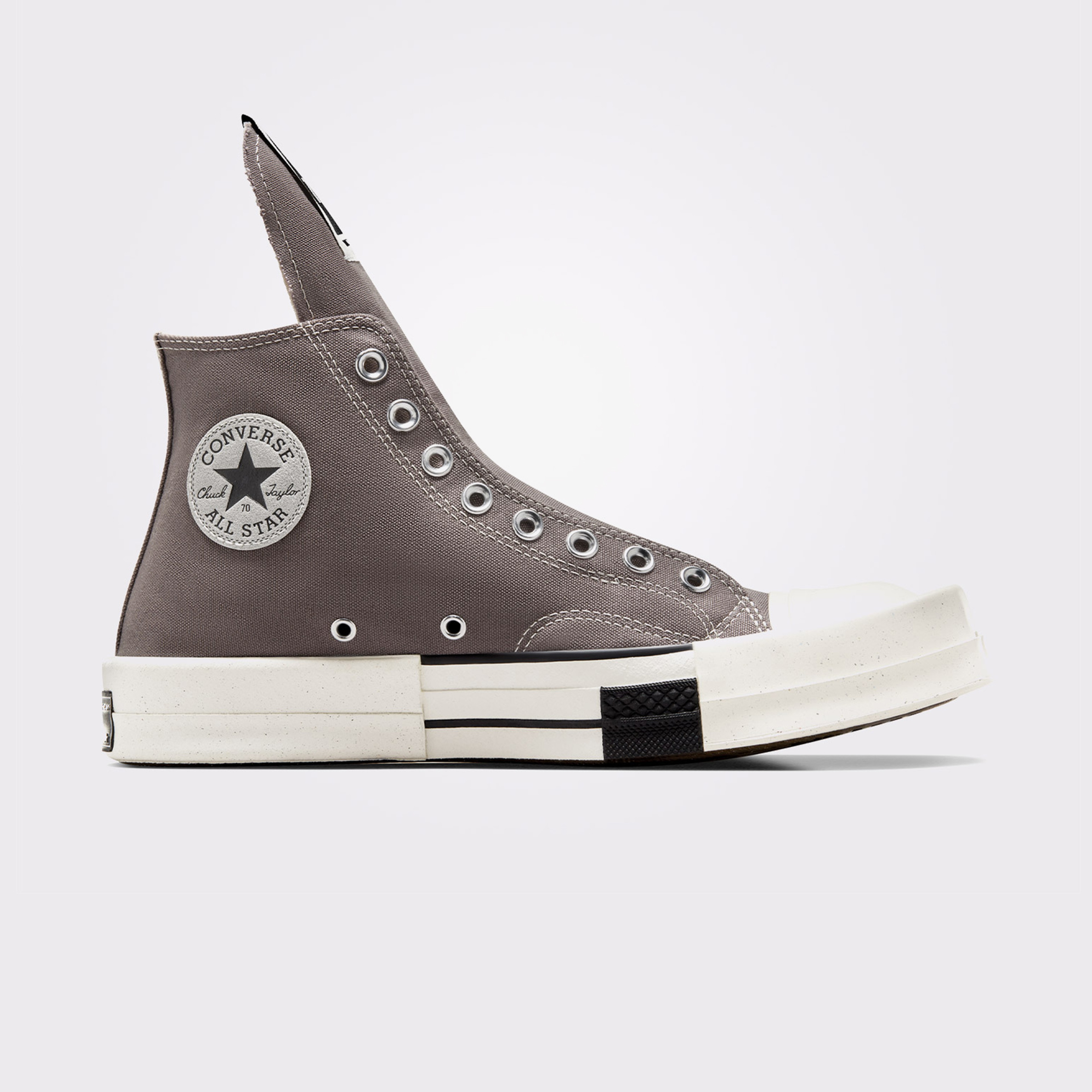 Converse Turbodrk Laceless Erkek Gri/Krem Sneaker