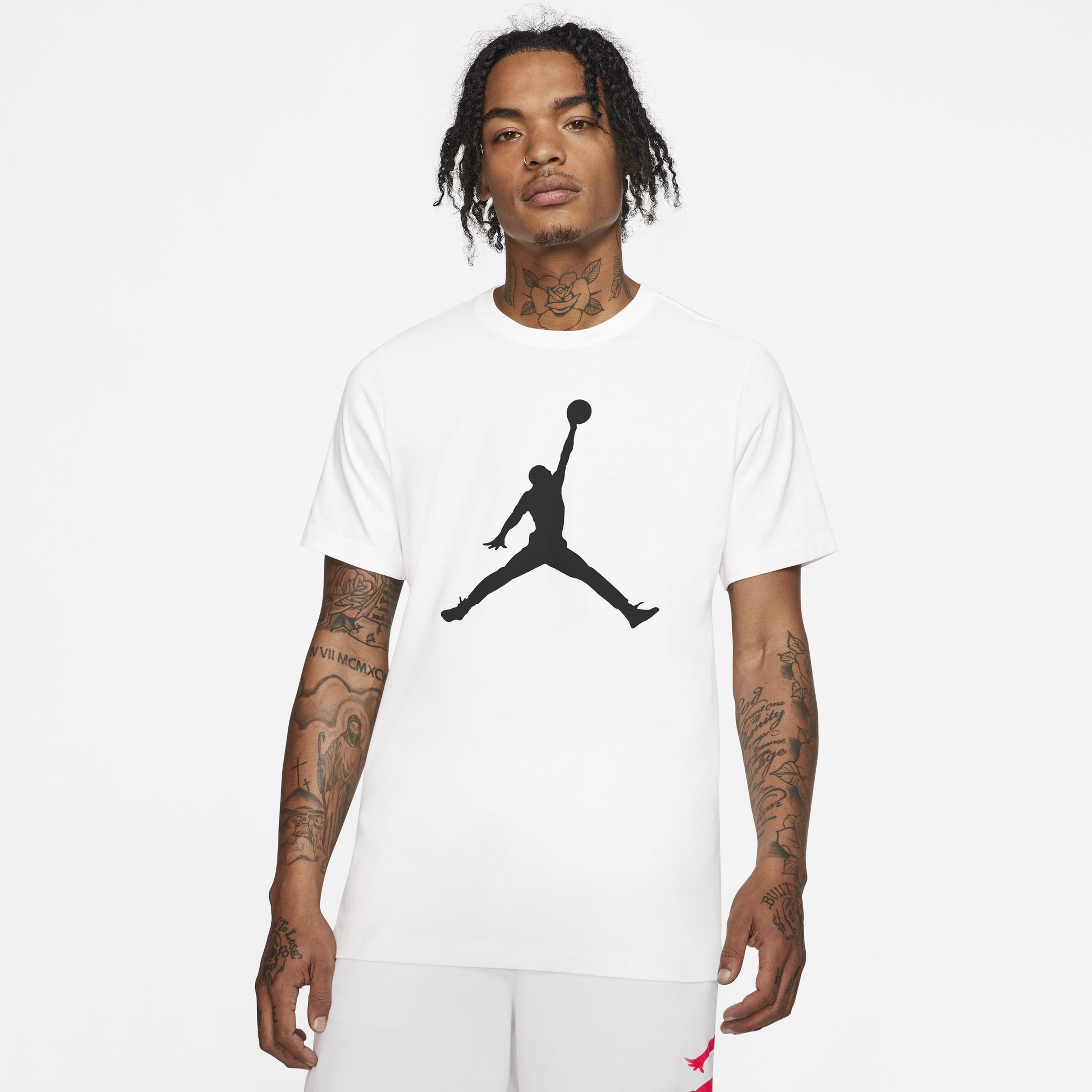 Jordan Jumpman Erkek Beyaz T-Shirt
