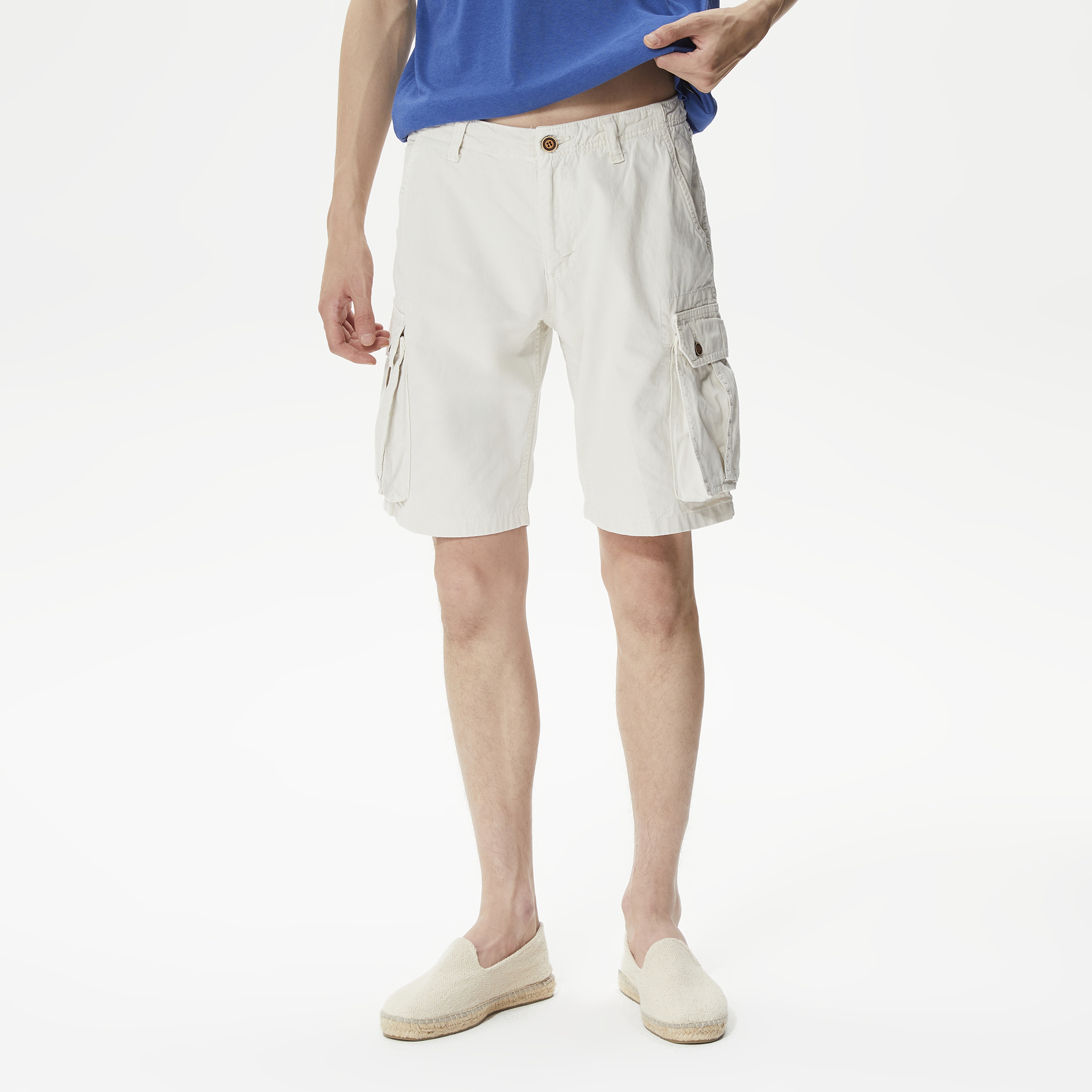 Superfly Erkek Bej Şort