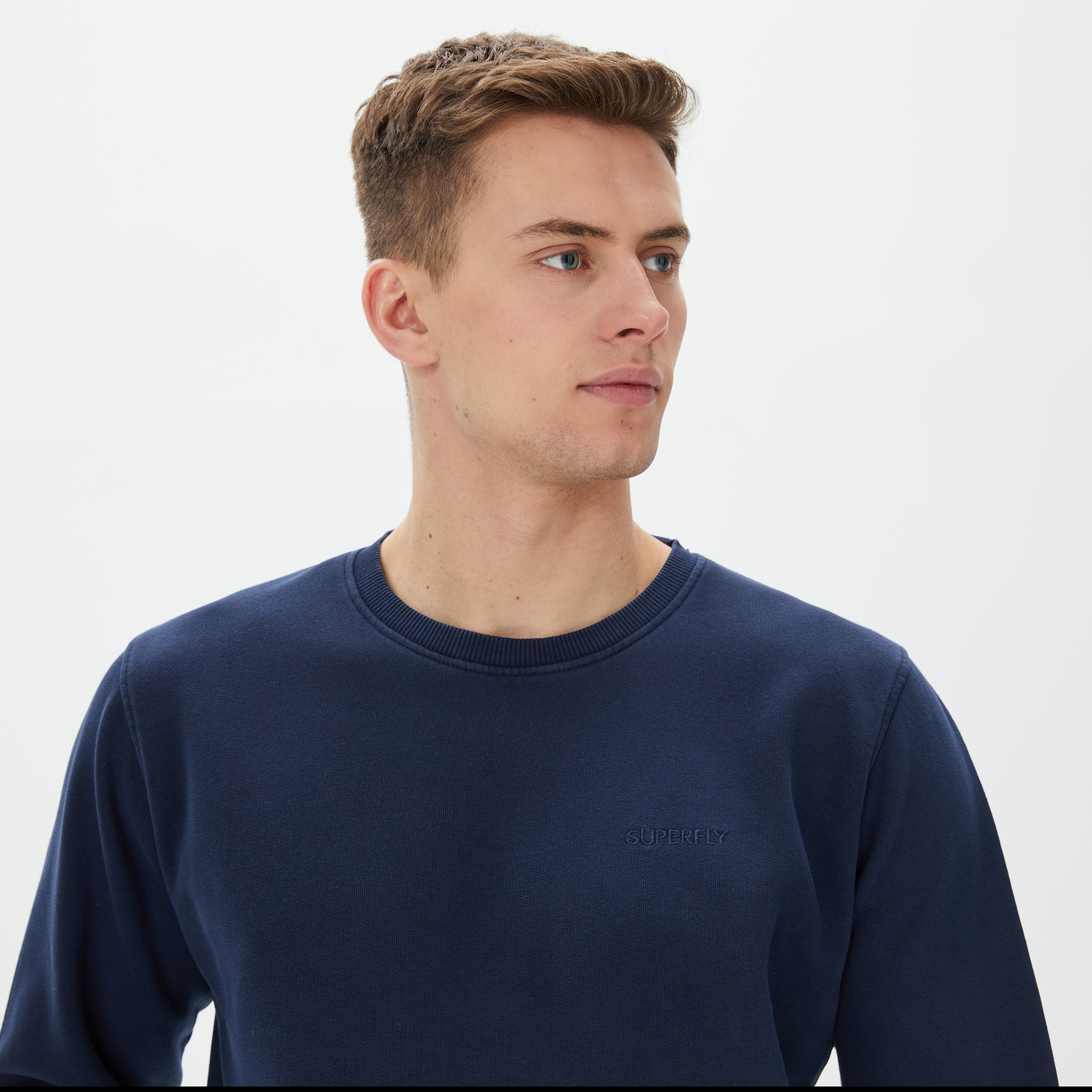 Superfly Erkek Lacivert Sweatshirt