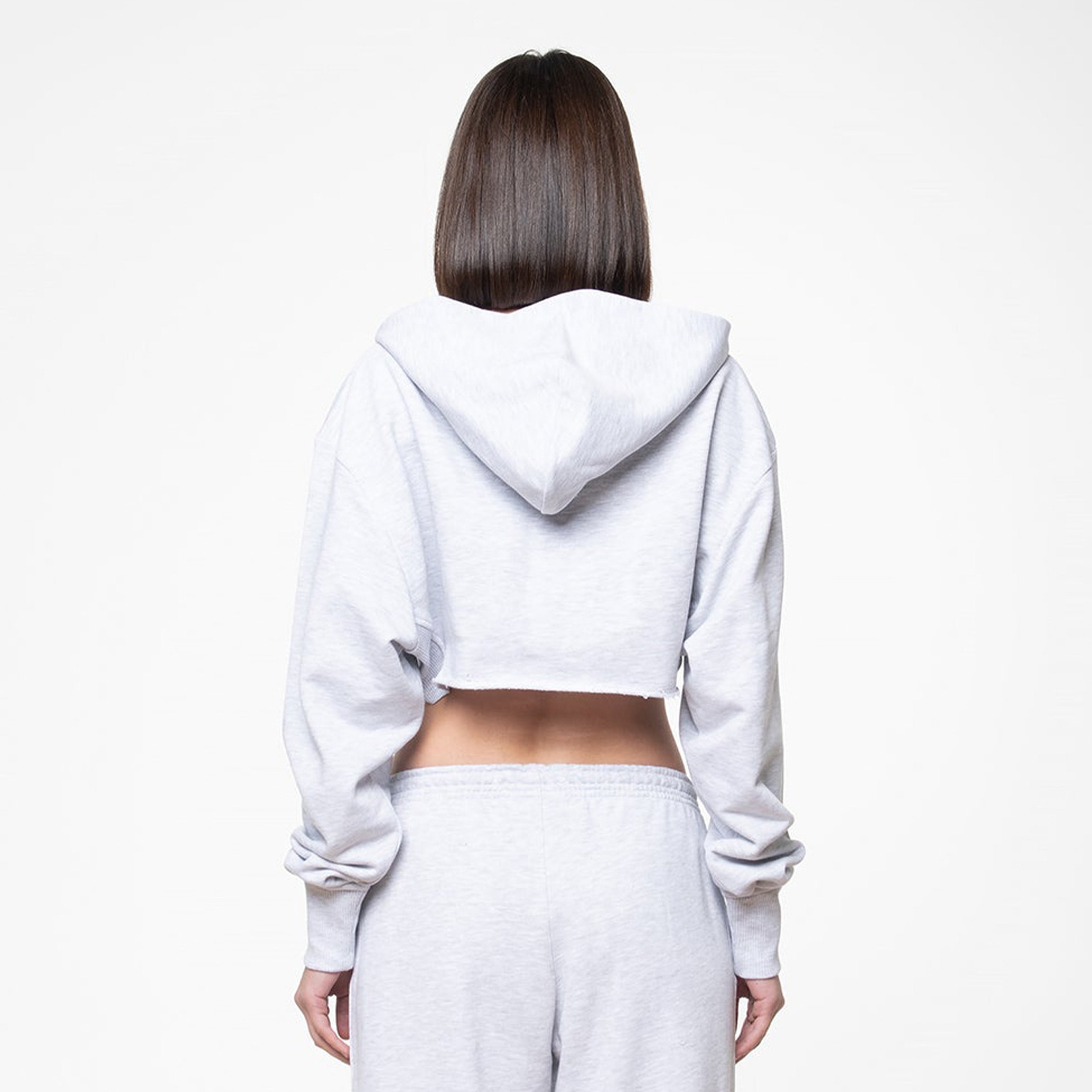 Soon To Be Announced Essentials Kadın Gri Hoodie