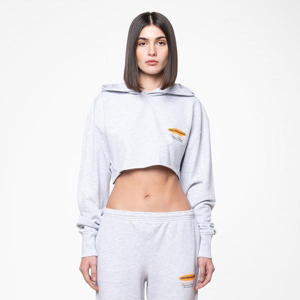 Soon To Be Announced Essentials Kadın Gri Hoodie