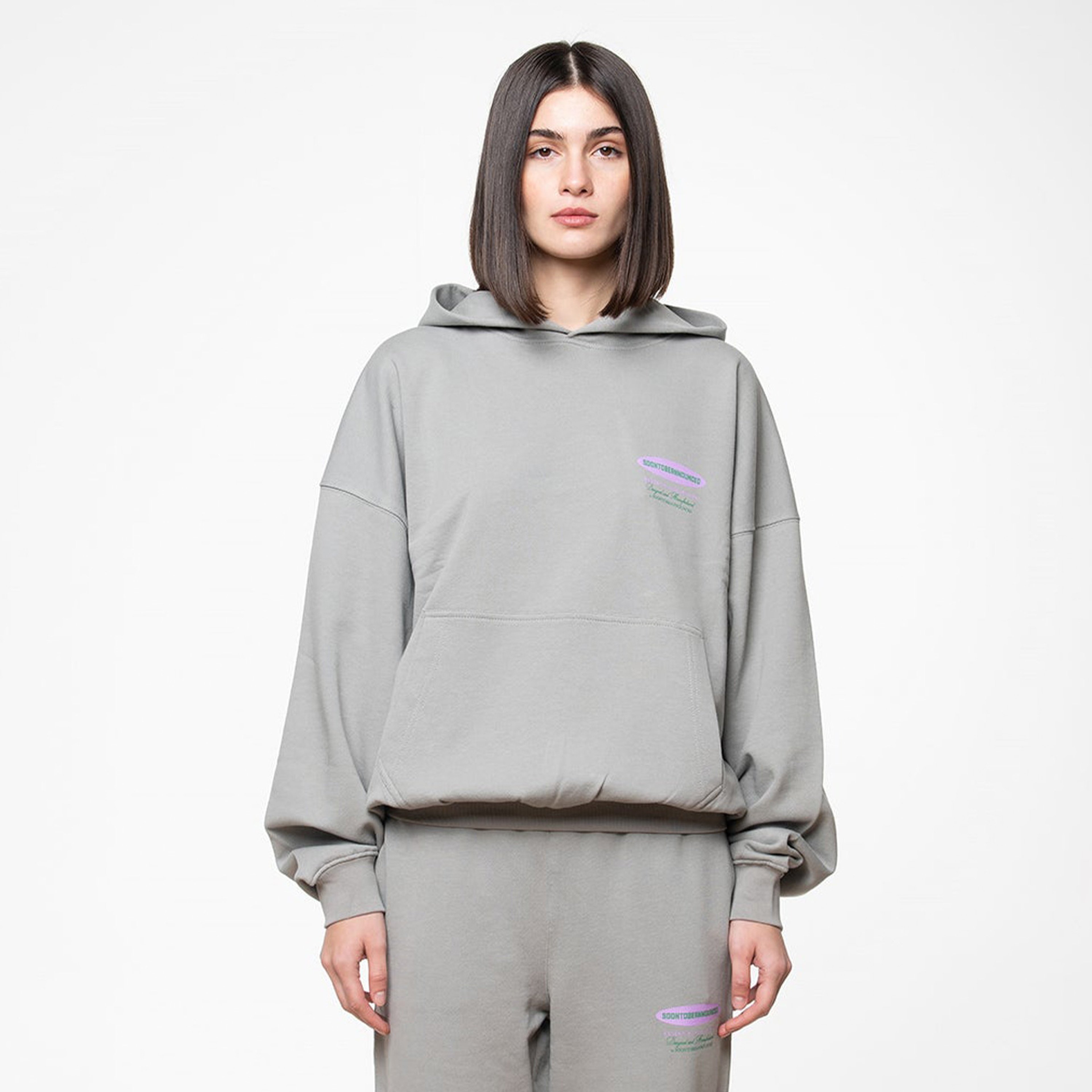 Soon To Be Announced Essentials Unisex Gri Hoodie