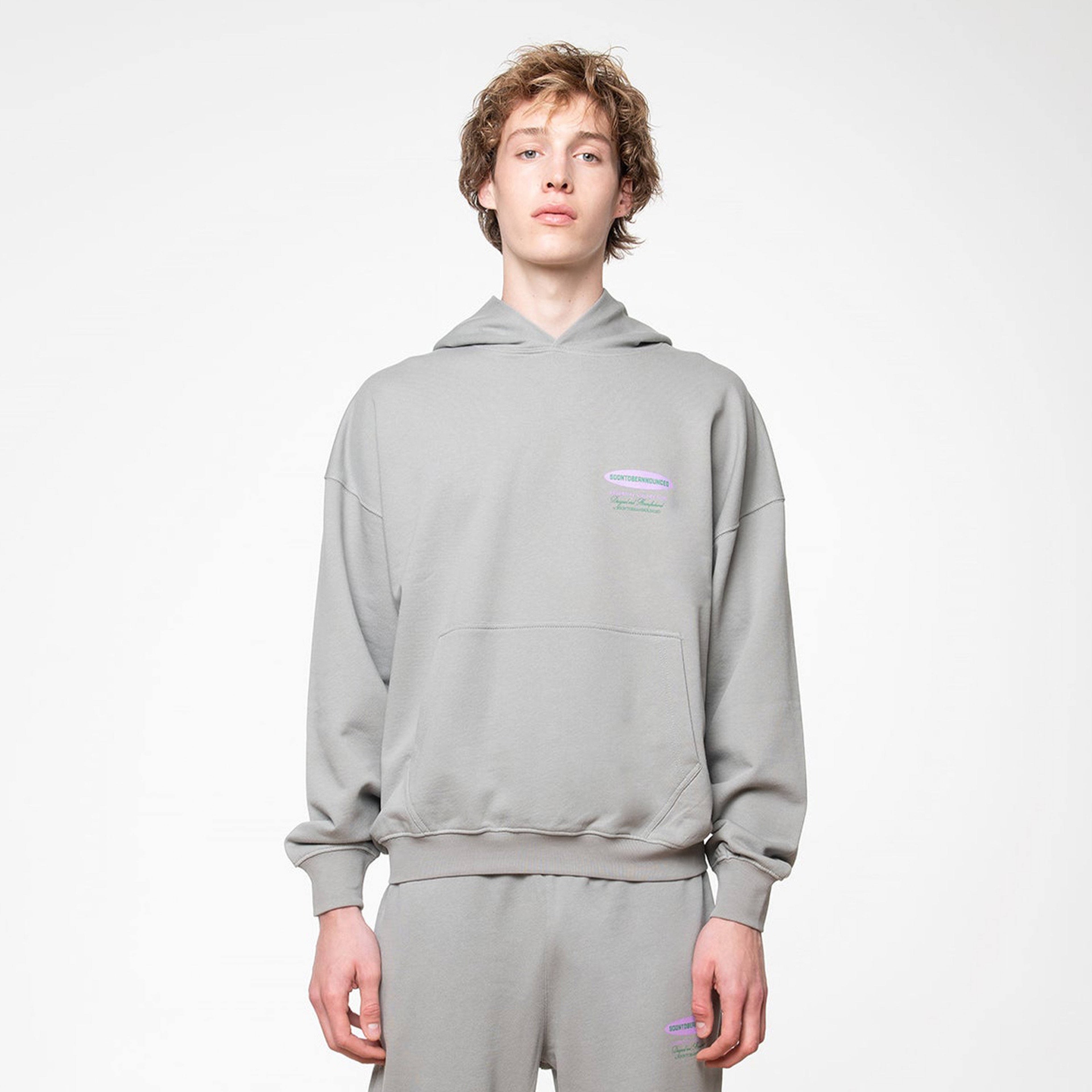 Soon To Be Announced Essentials Unisex Gri Hoodie