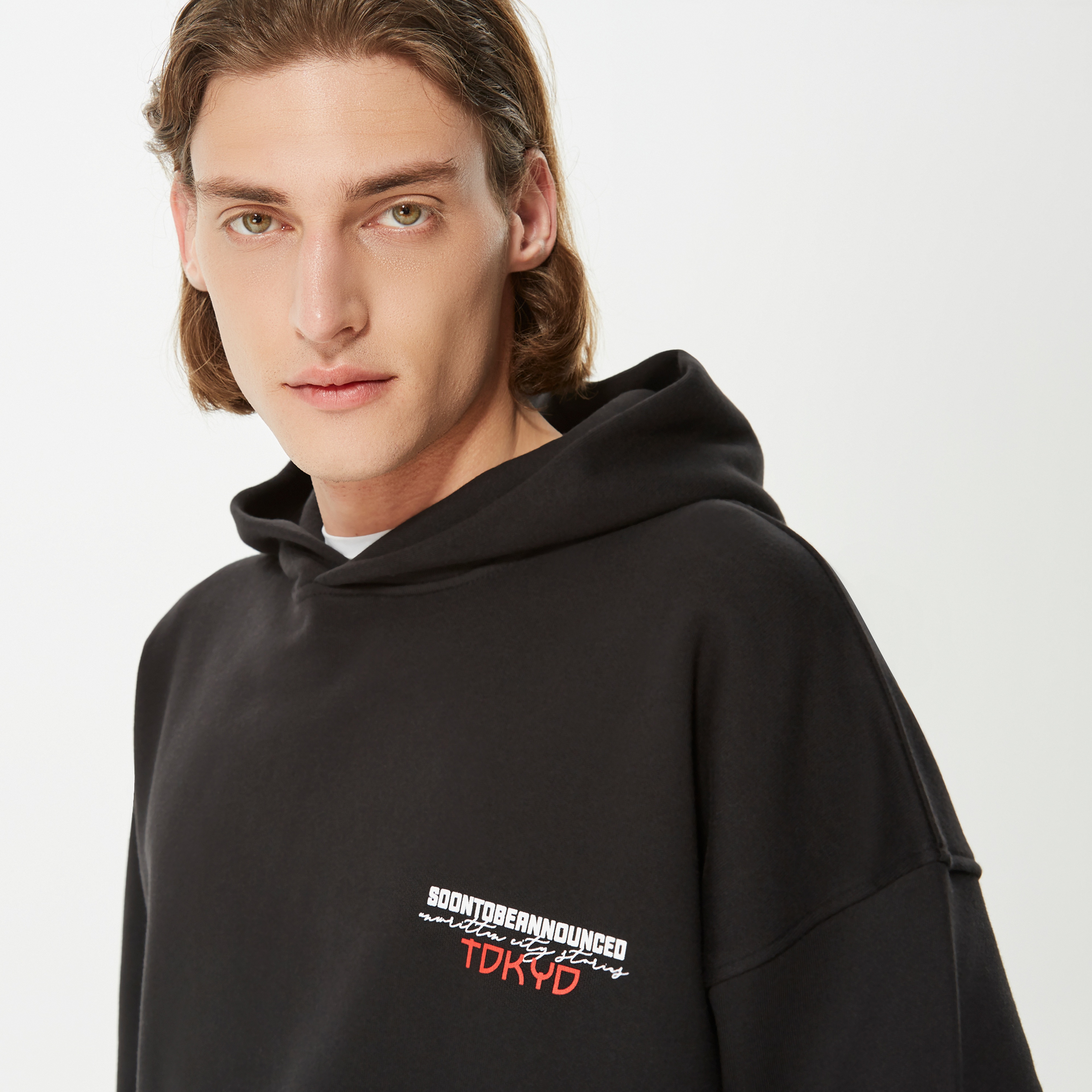 Soon To Be Announced Tokyo Erkek Siyah Hoodie