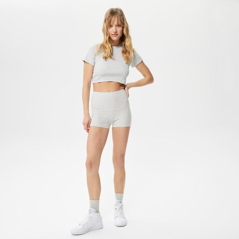 Soon To Be Announced Essentials Kadın Gri Tayt