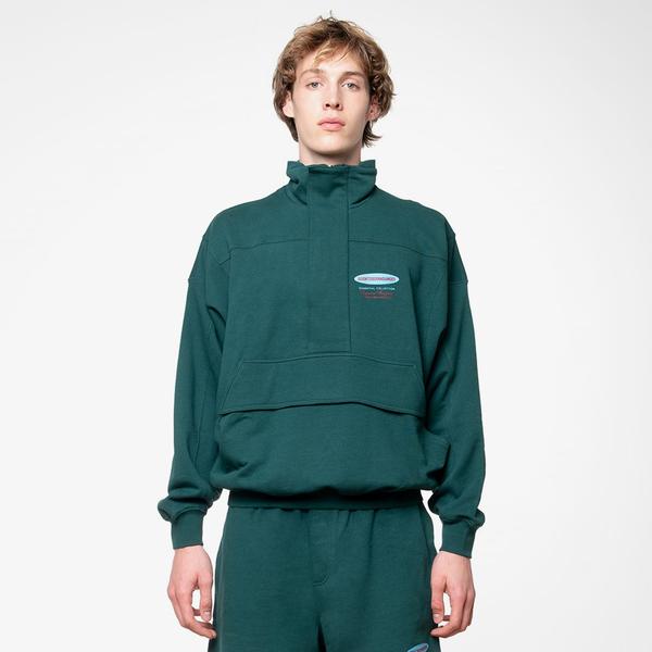 Soon To Be Announced Essentials Erkek Yeşil Sweatshirt