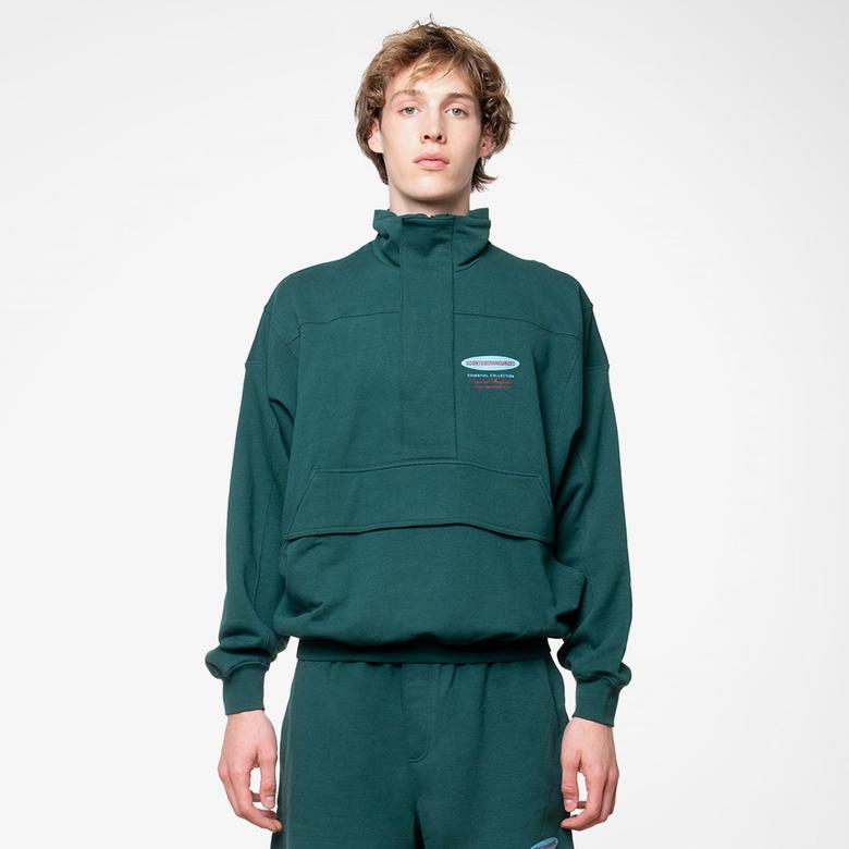 Soon To Be Announced Essentials Erkek Yeşil Sweatshirt