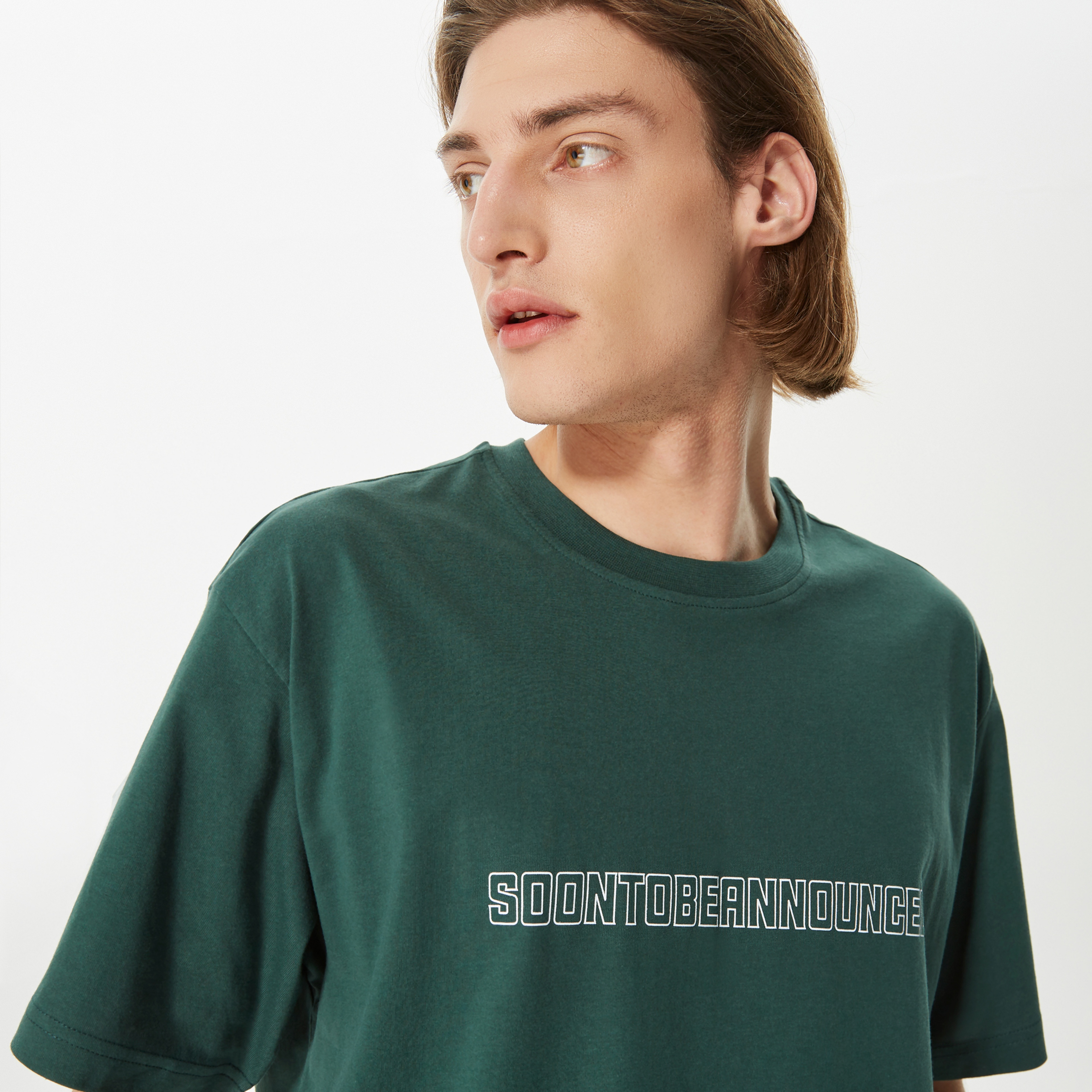 Soon To Be Announced Logo Unisex Beyaz T-Shirt