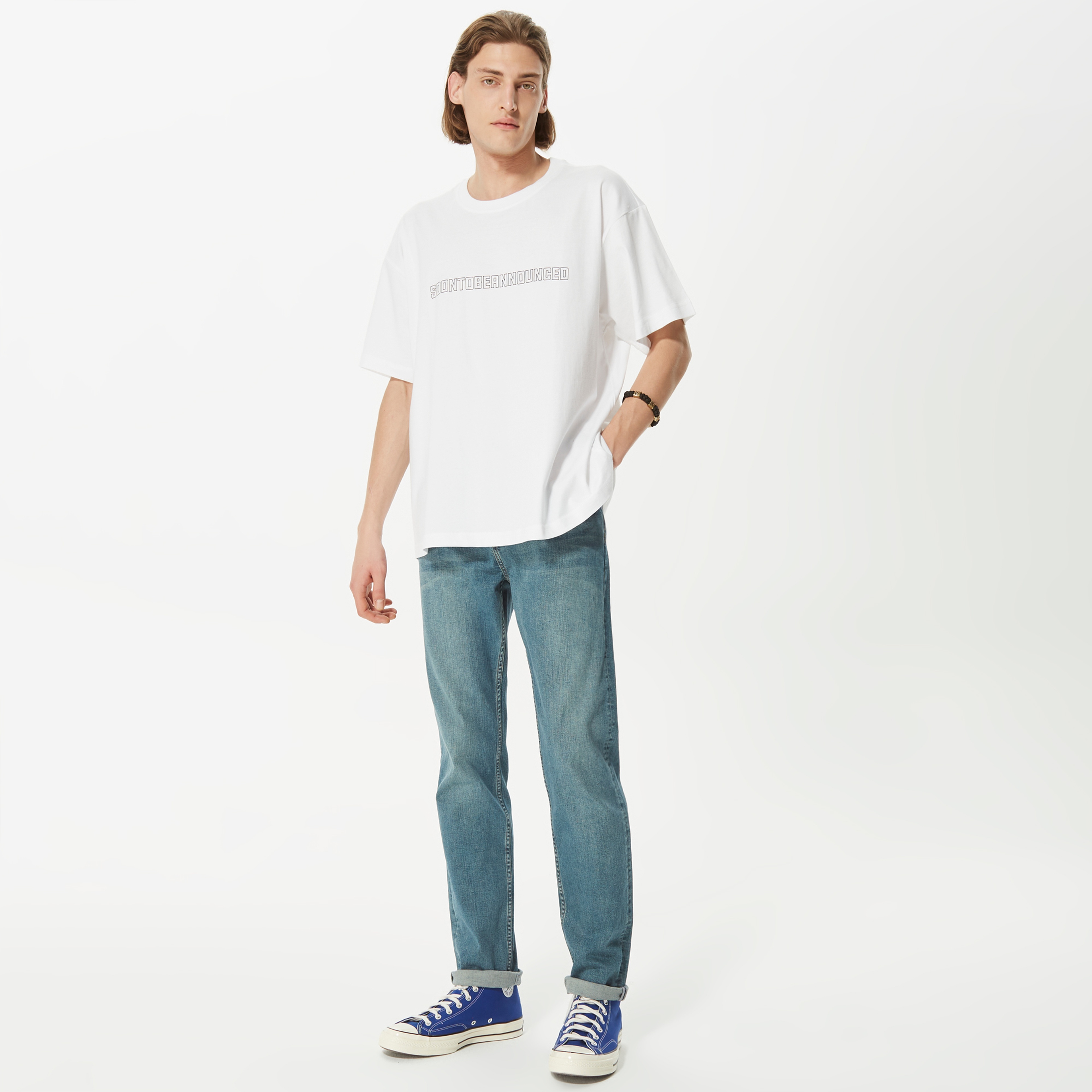 Soon To Be Announced Logo Unisex Beyaz T-Shirt