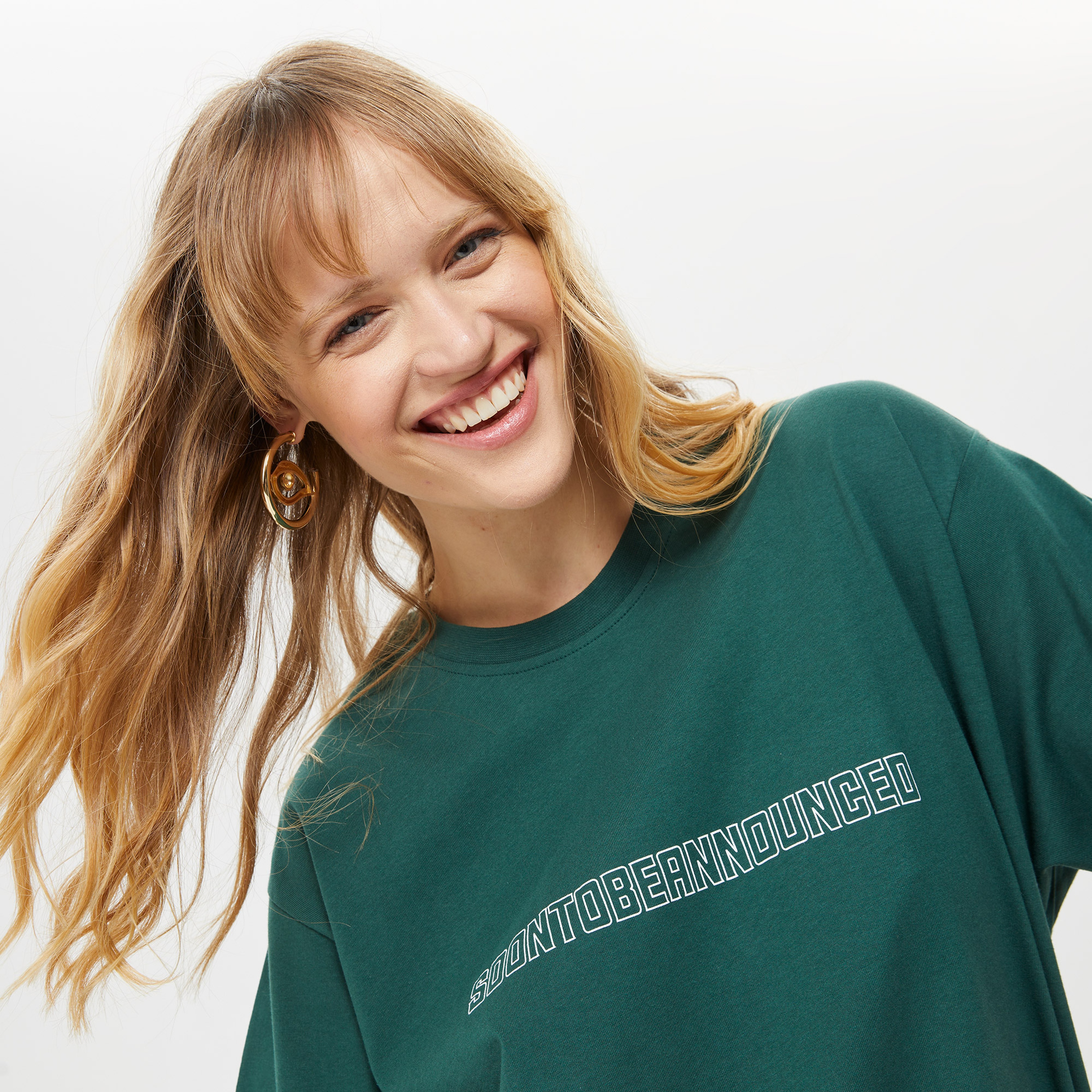 Soon To Be Announced Logo Unisex Beyaz T-Shirt