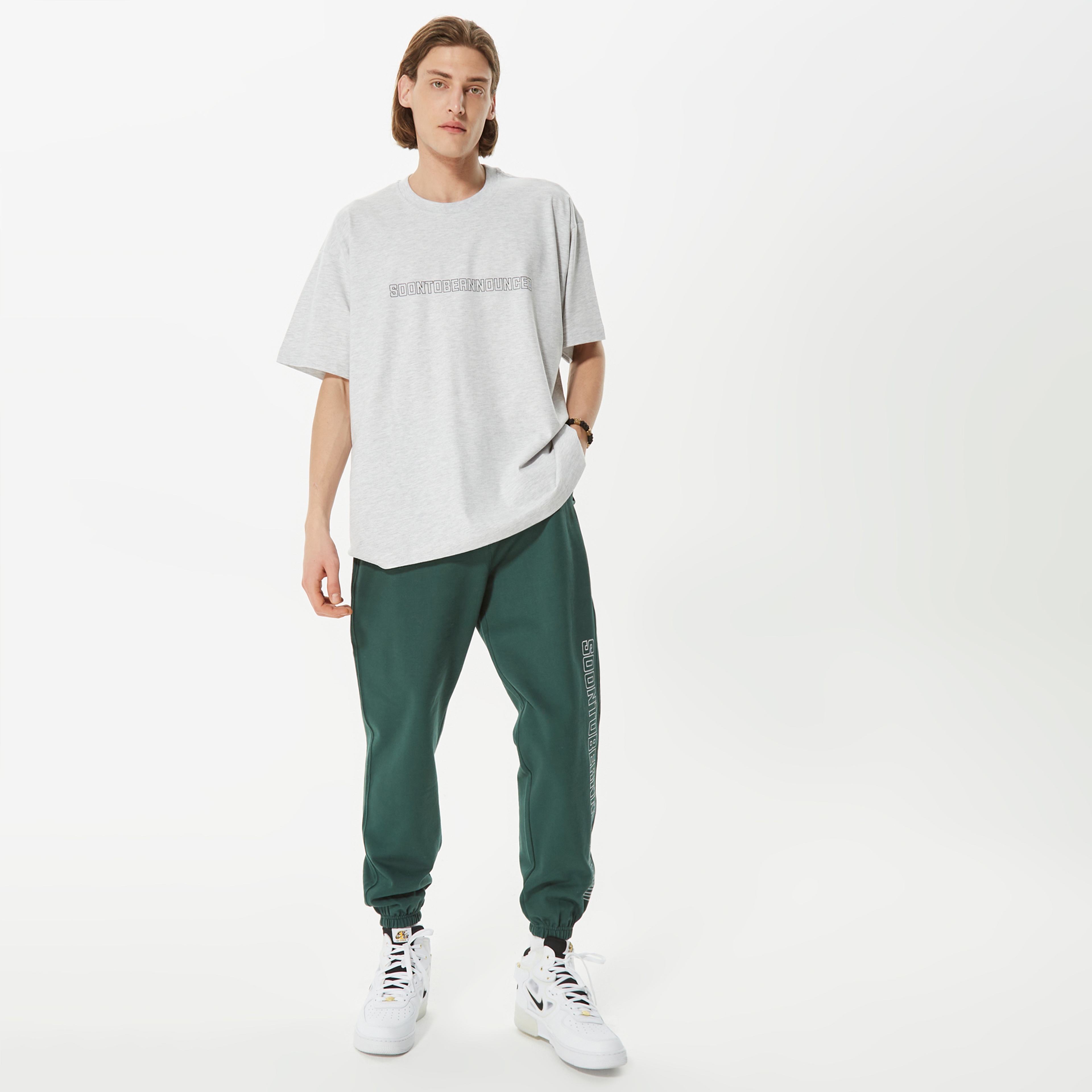 Soon To Be Announced Logo Unisex Beyaz T-Shirt