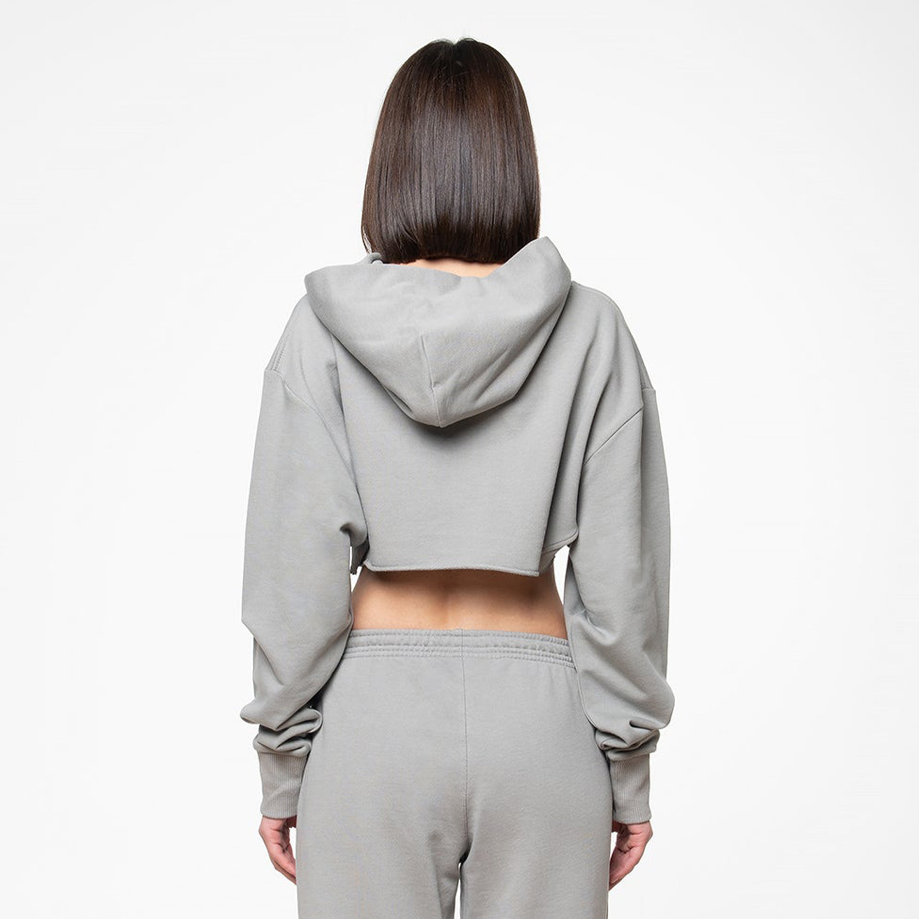 Soon To Be Announced Essentials Kadın Gri Hoodie