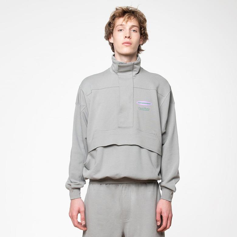 Soon To Be Announced Essentials Unisex Gri Sweatshirt