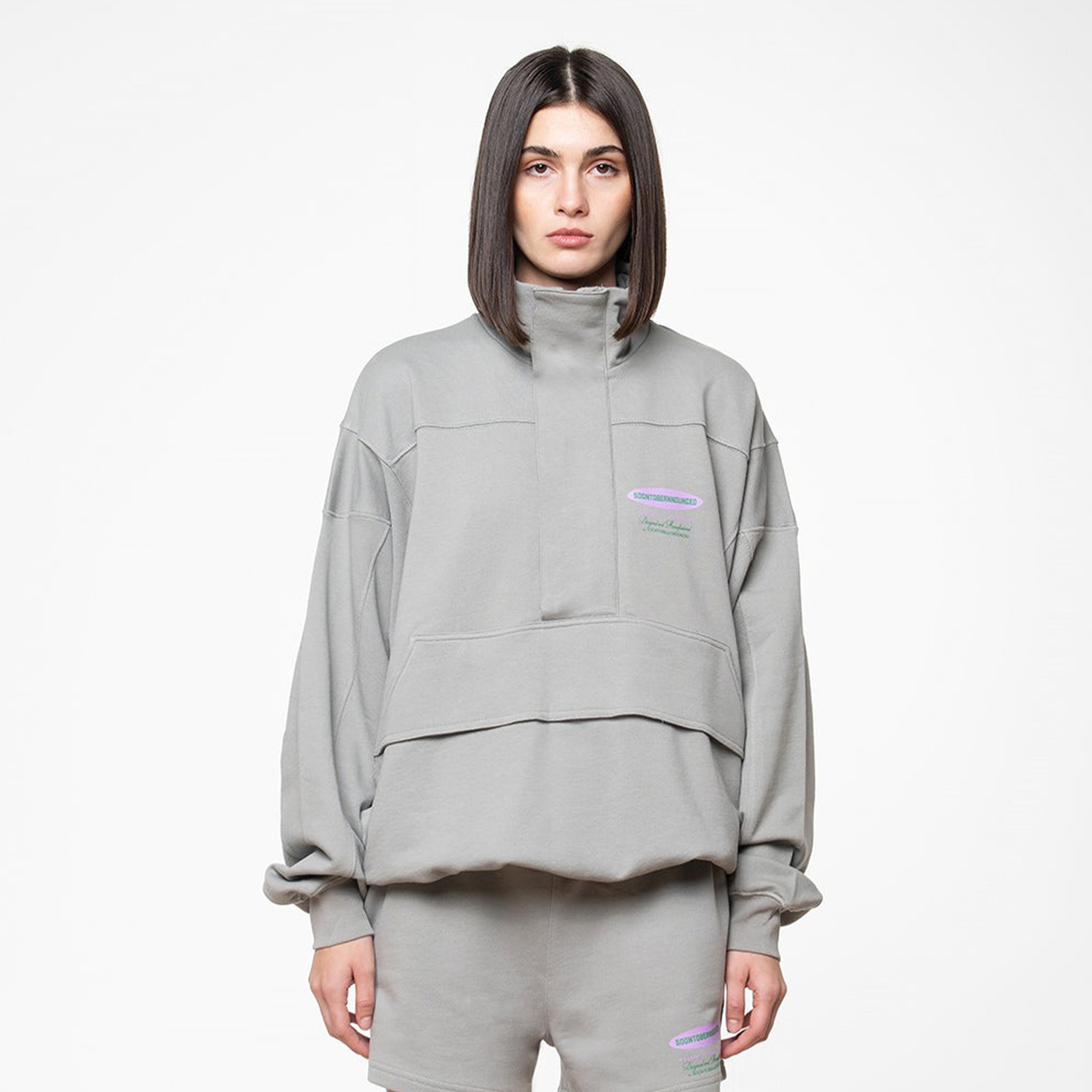 Soon To Be Announced Essentials Unisex Gri Sweatshirt