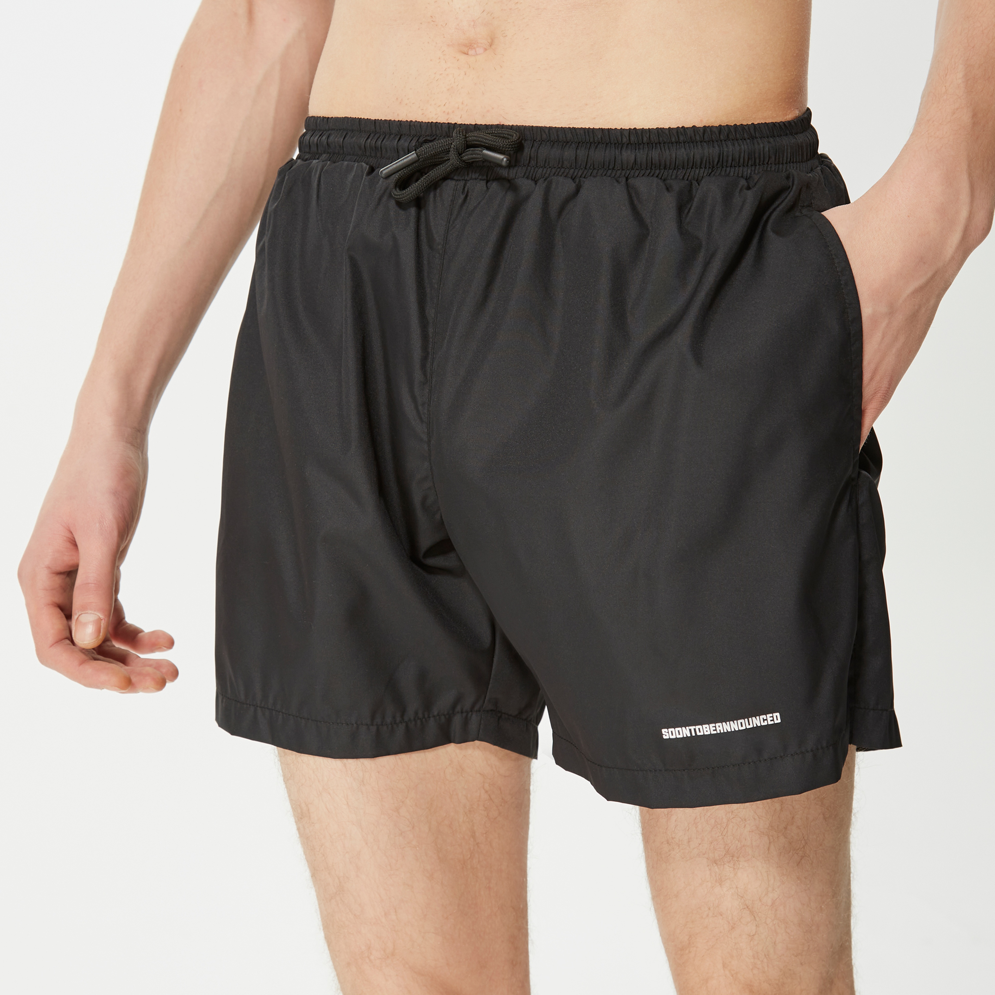 Soon To Be Announced Sportswear Erkek Siyah Mayoşort