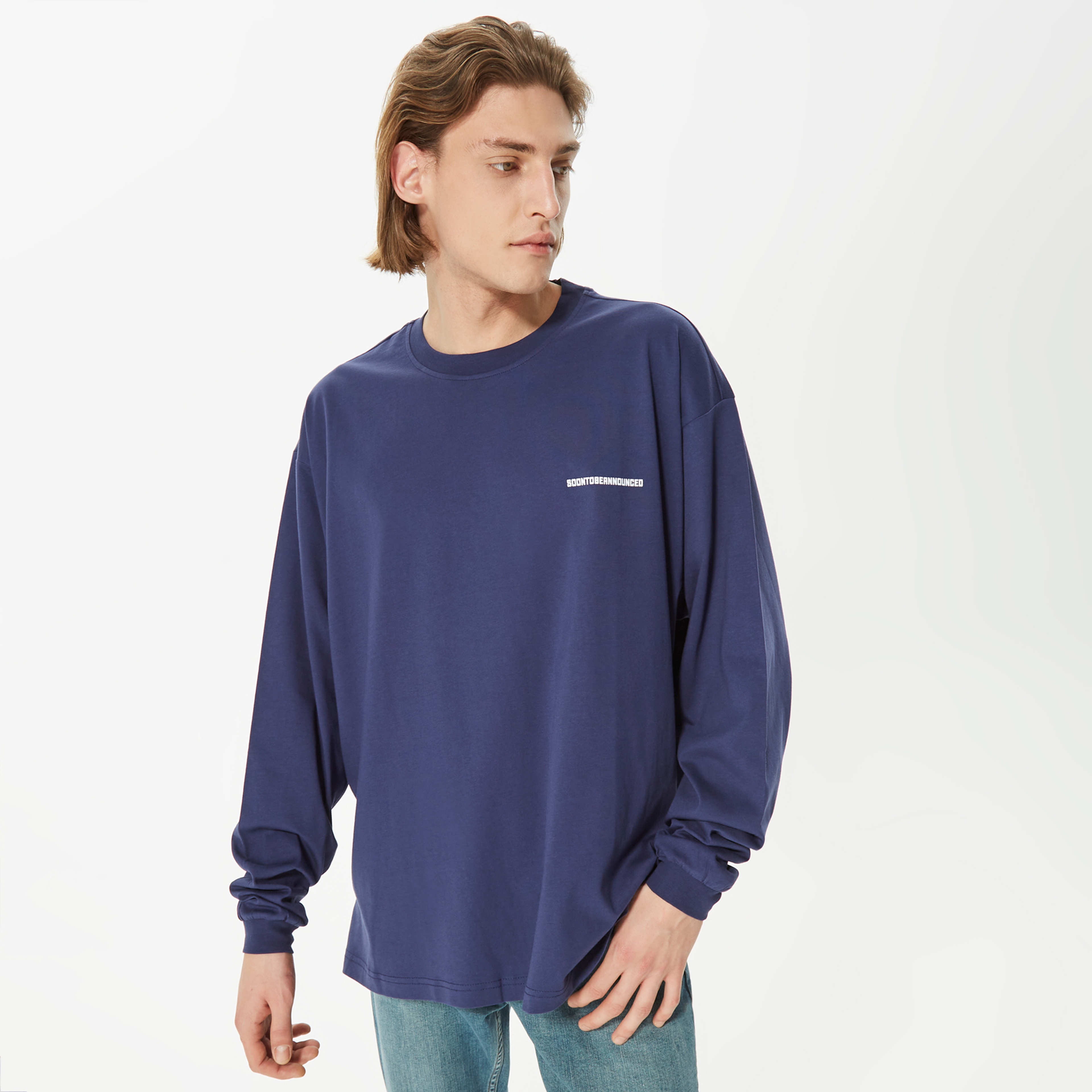 Soon To Be Announced Sportswear Unisex Mavi Sweatshirt