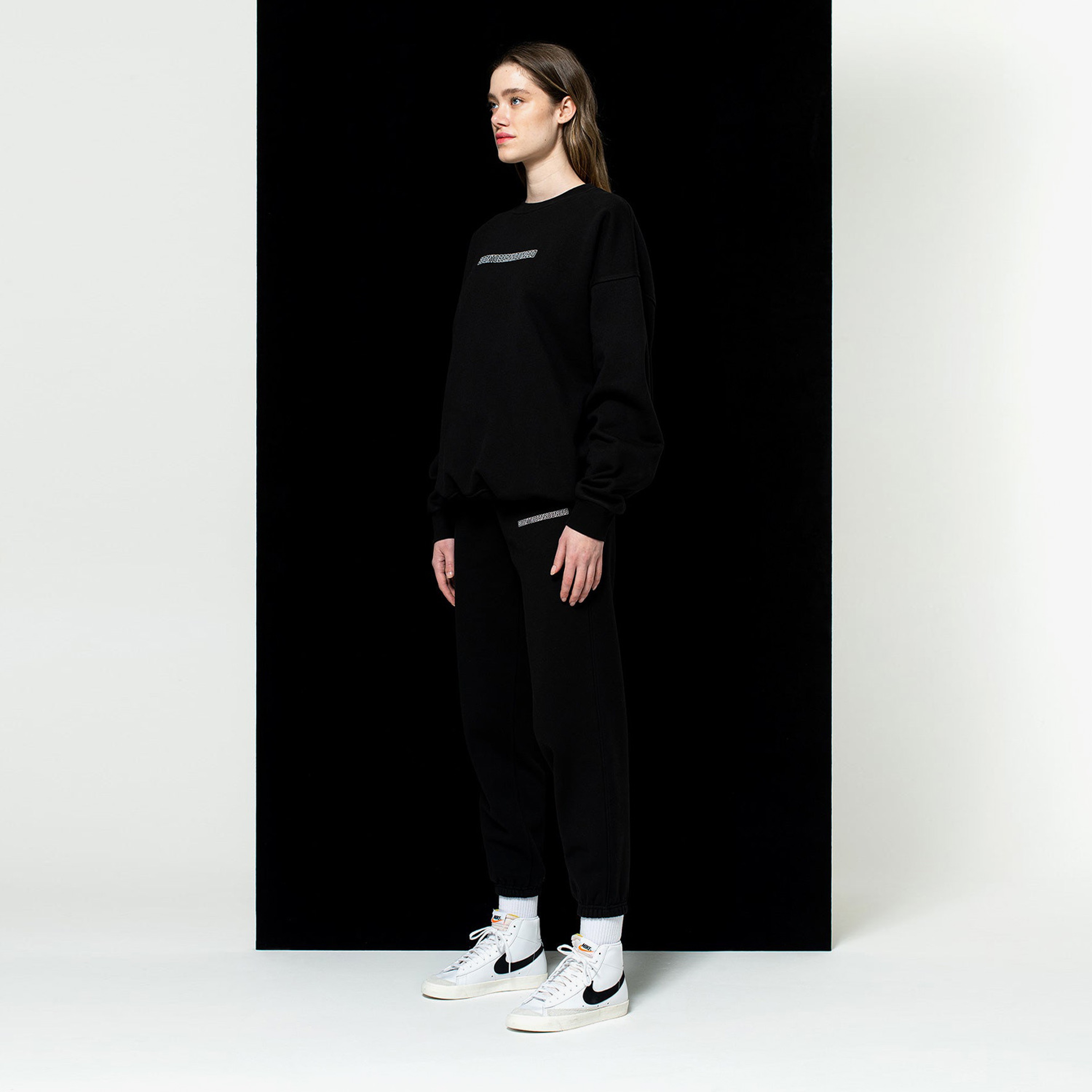 Soon To Be Announced Heavyweight Unisex Siyah Sweatshirt