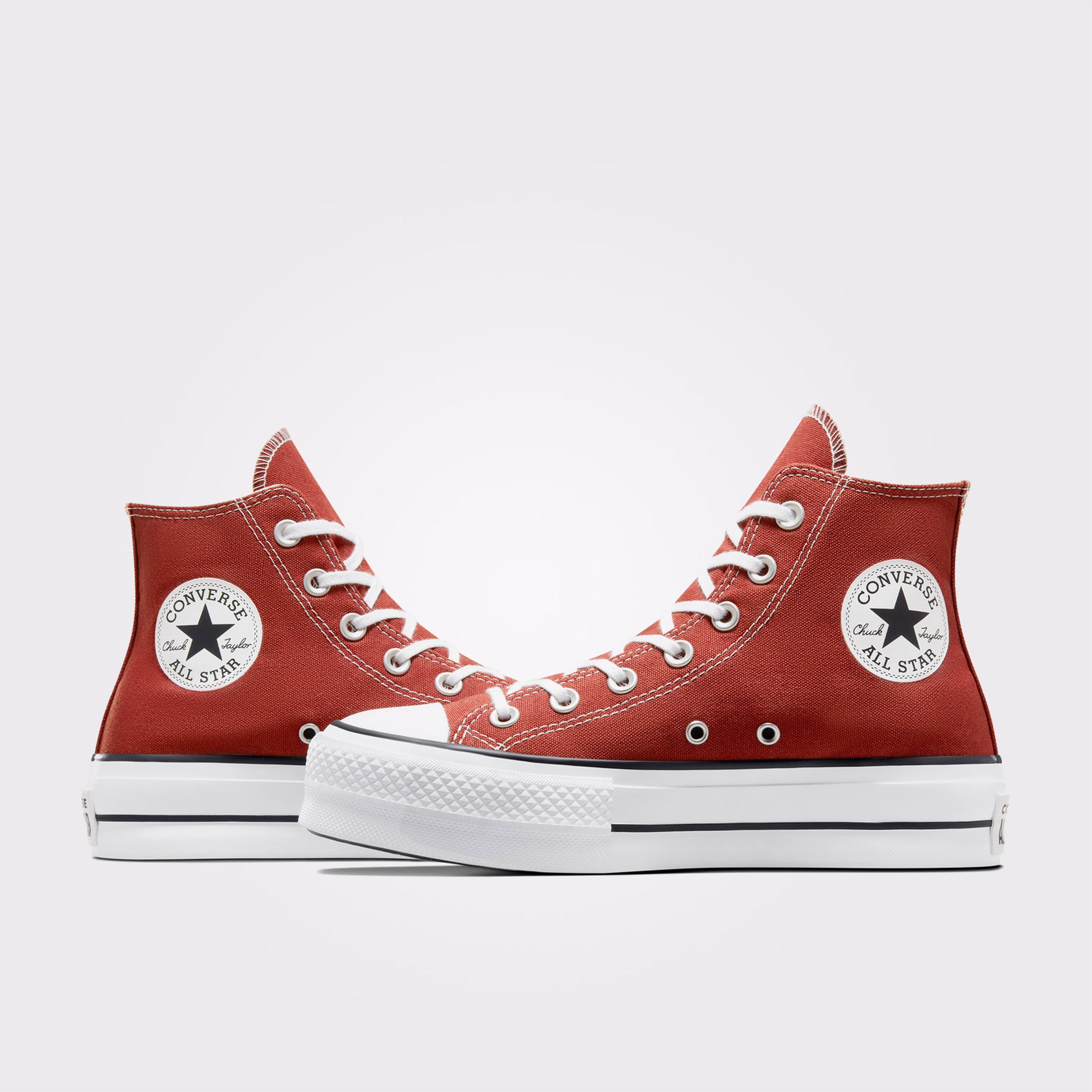 Converse Chuck Taylor All Star Lift Platform Seasonal Color Kadın Kiremit Sneaker