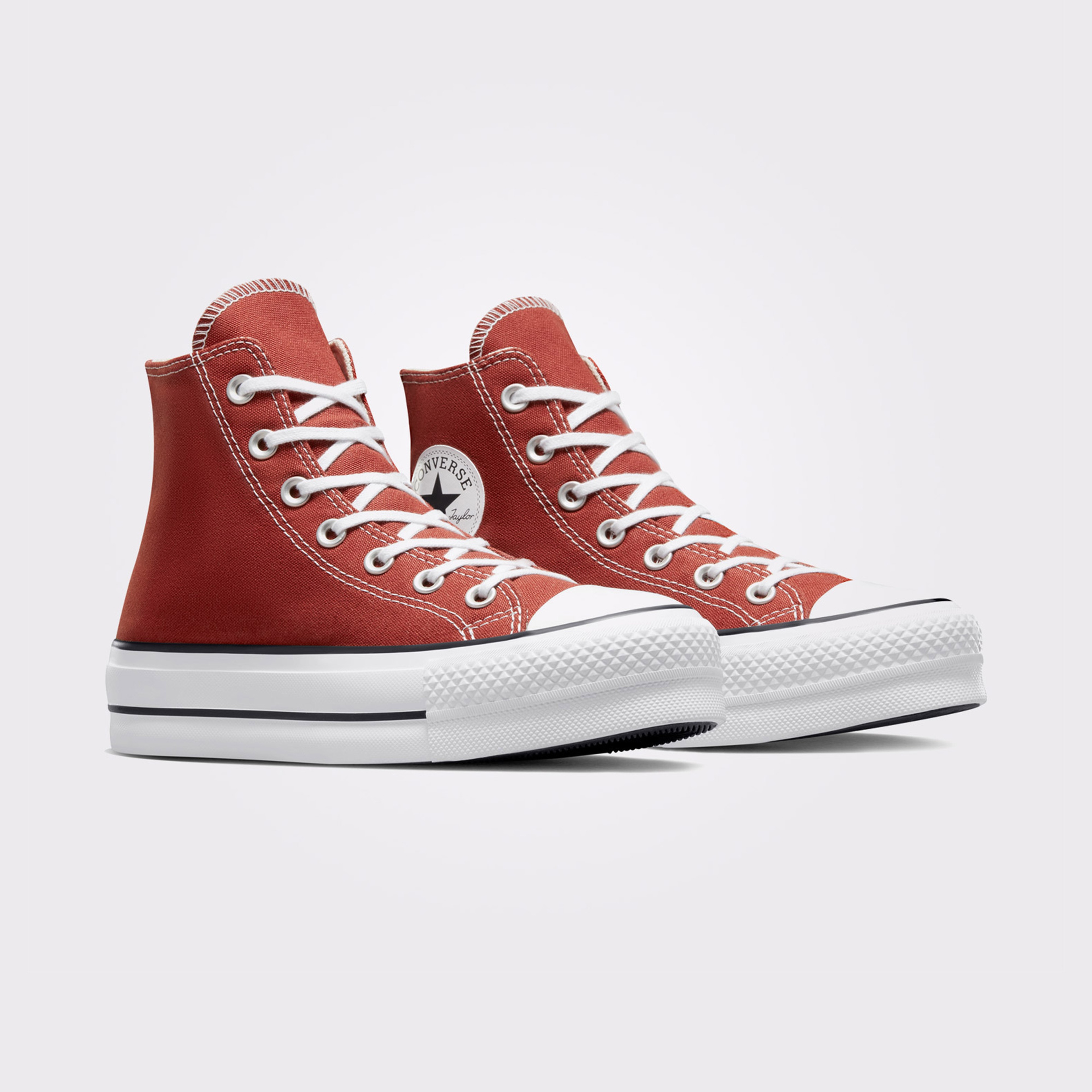 Converse Chuck Taylor All Star Lift Platform Seasonal Color Kadın Kiremit Sneaker