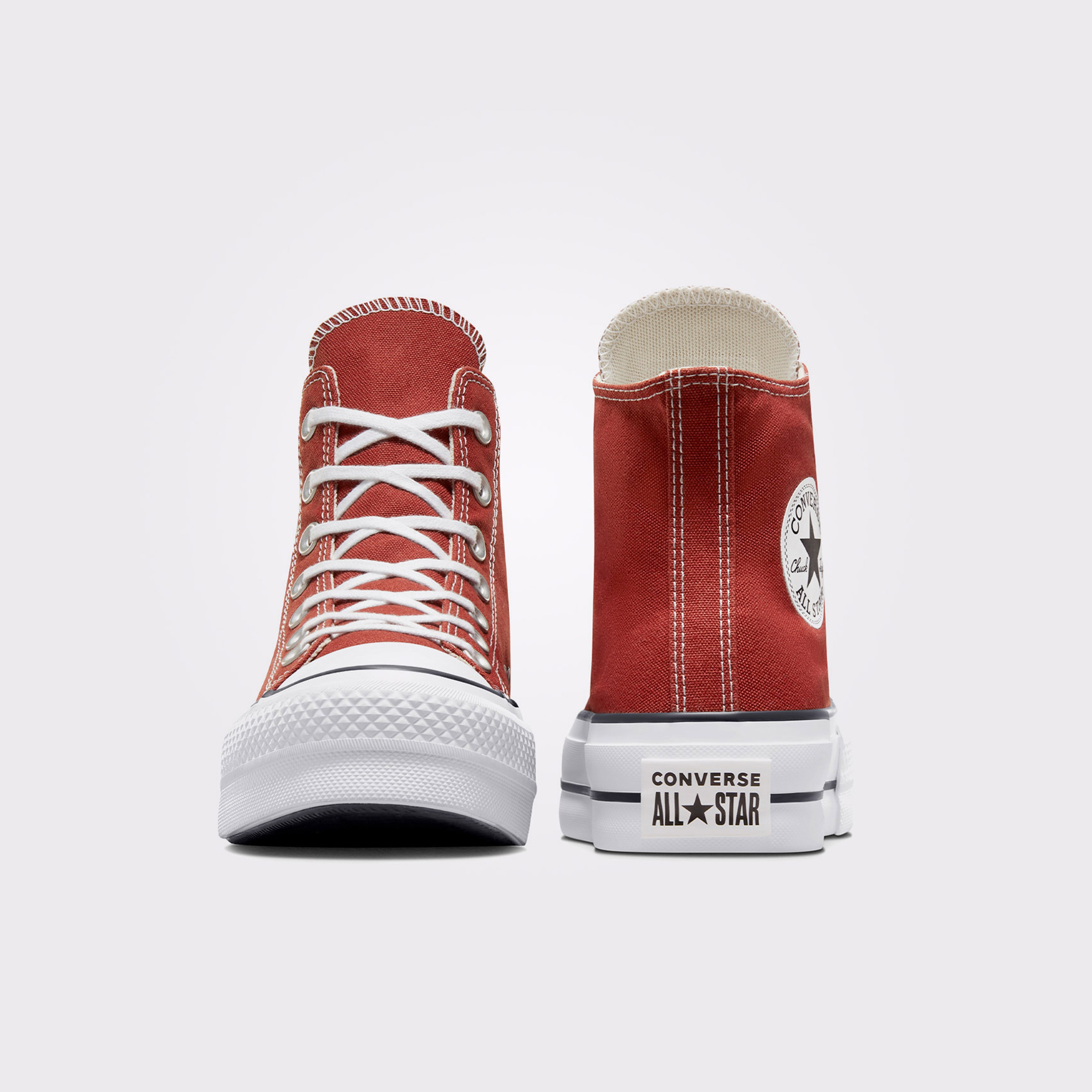 Converse Chuck Taylor All Star Lift Platform Seasonal Color Kadın Kiremit Sneaker