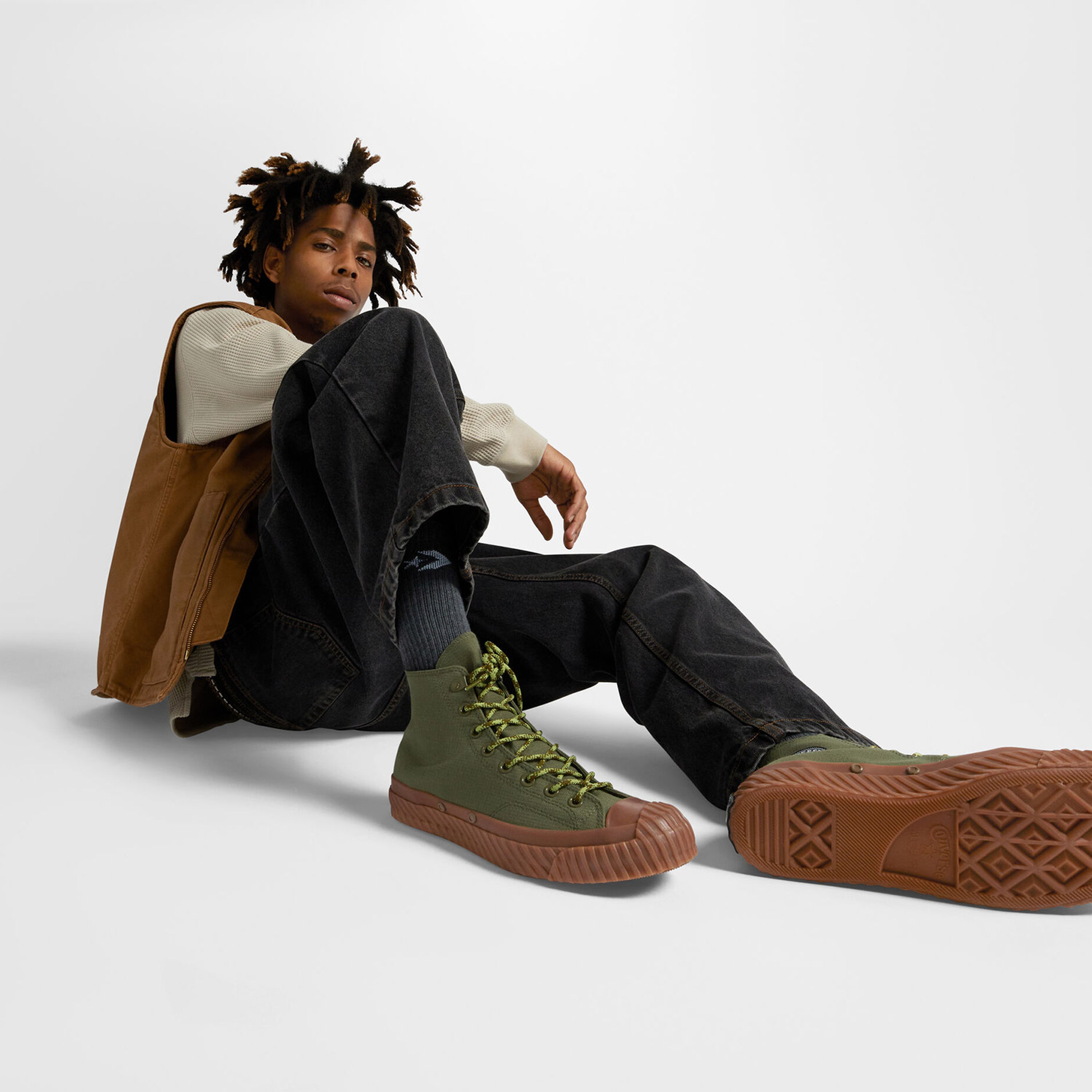 Converse Chuck 70 Bosey Erkek Gri Sneaker