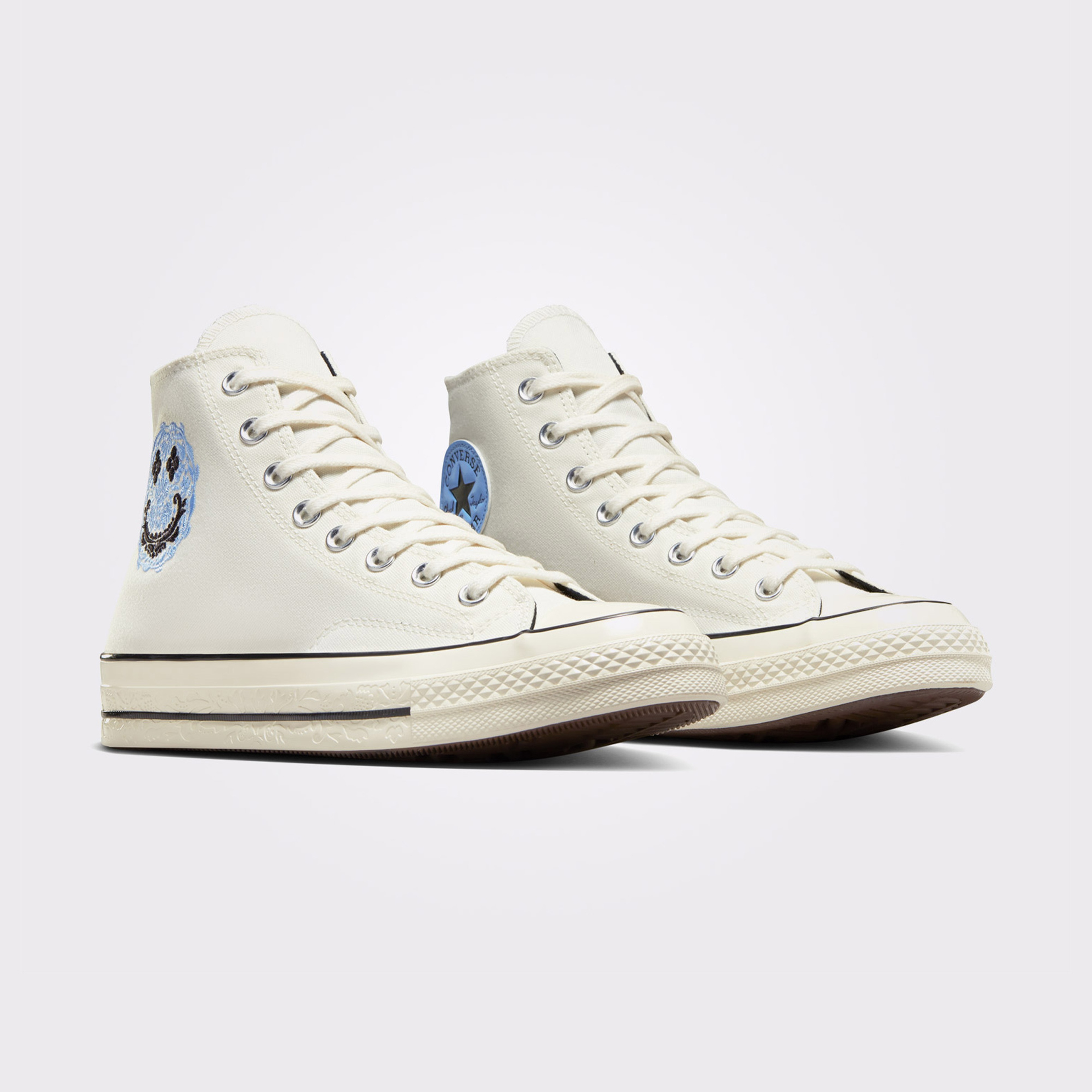 Converse Chuck 70 Vintage Floral Kadın Krem Sneaker