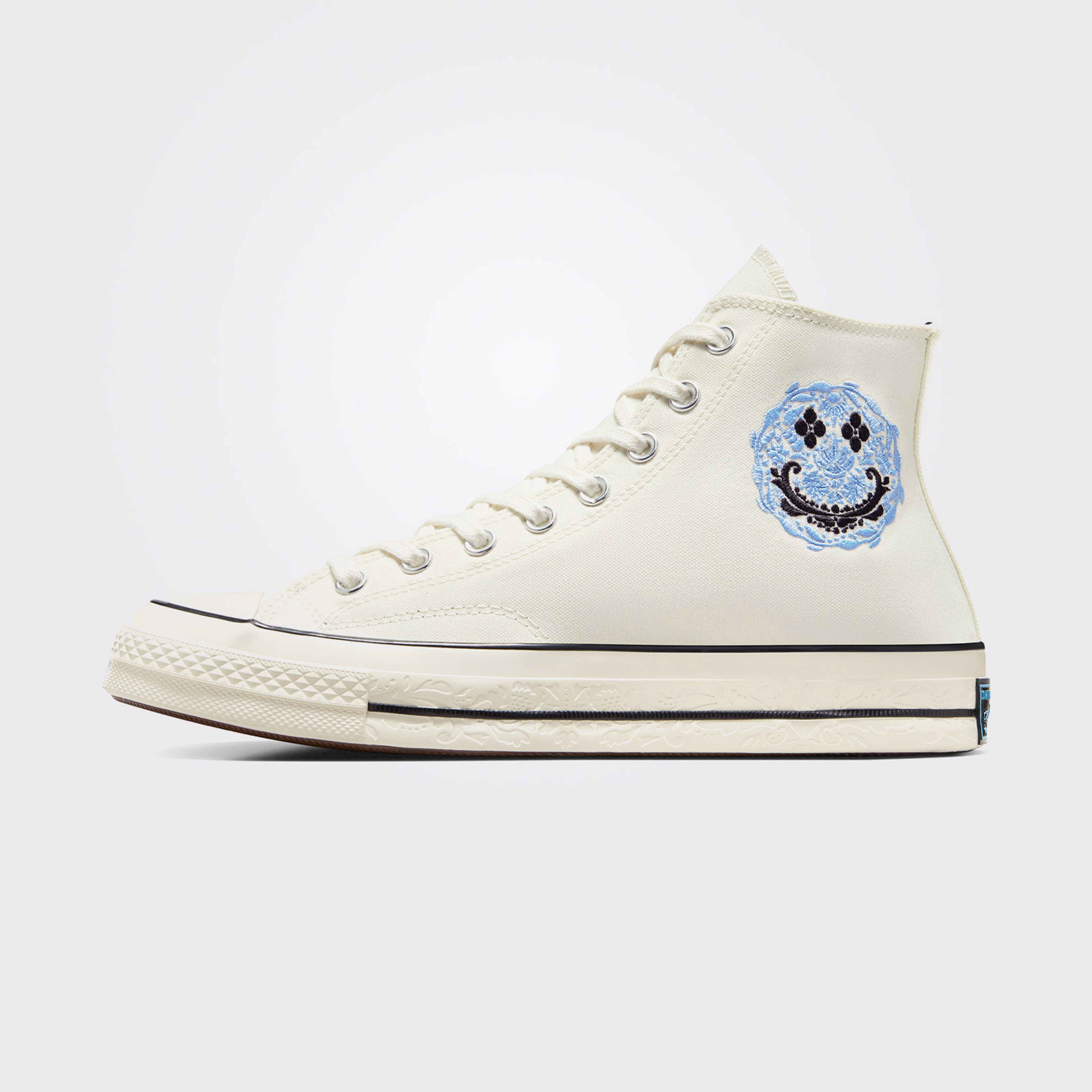 Converse Chuck 70 Vintage Floral Kadın Krem Sneaker