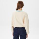 Karl Kani Signature Kadın Beyaz Sweatshirt